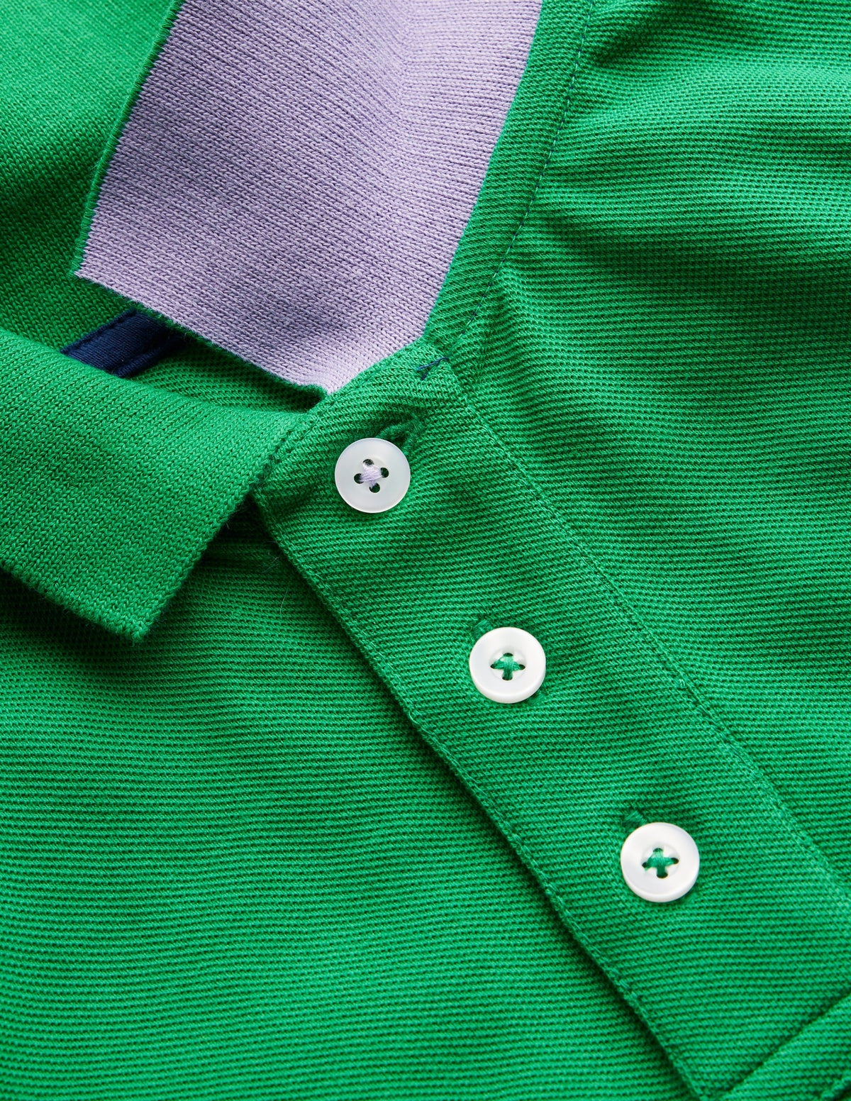 Piqué Polo Shirt-Highland Green - Image 3