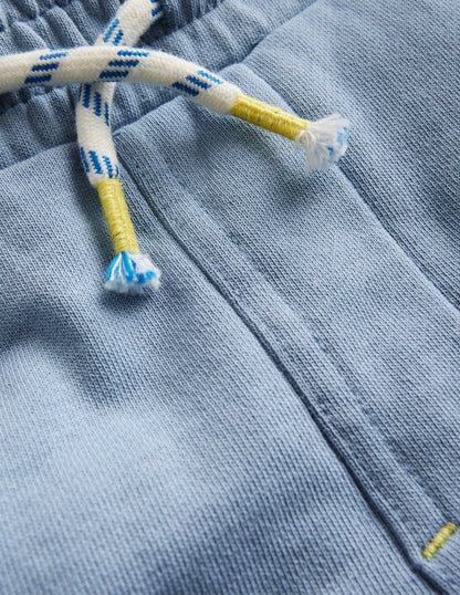 Jersey Cargo Short-Pebble Blue-3