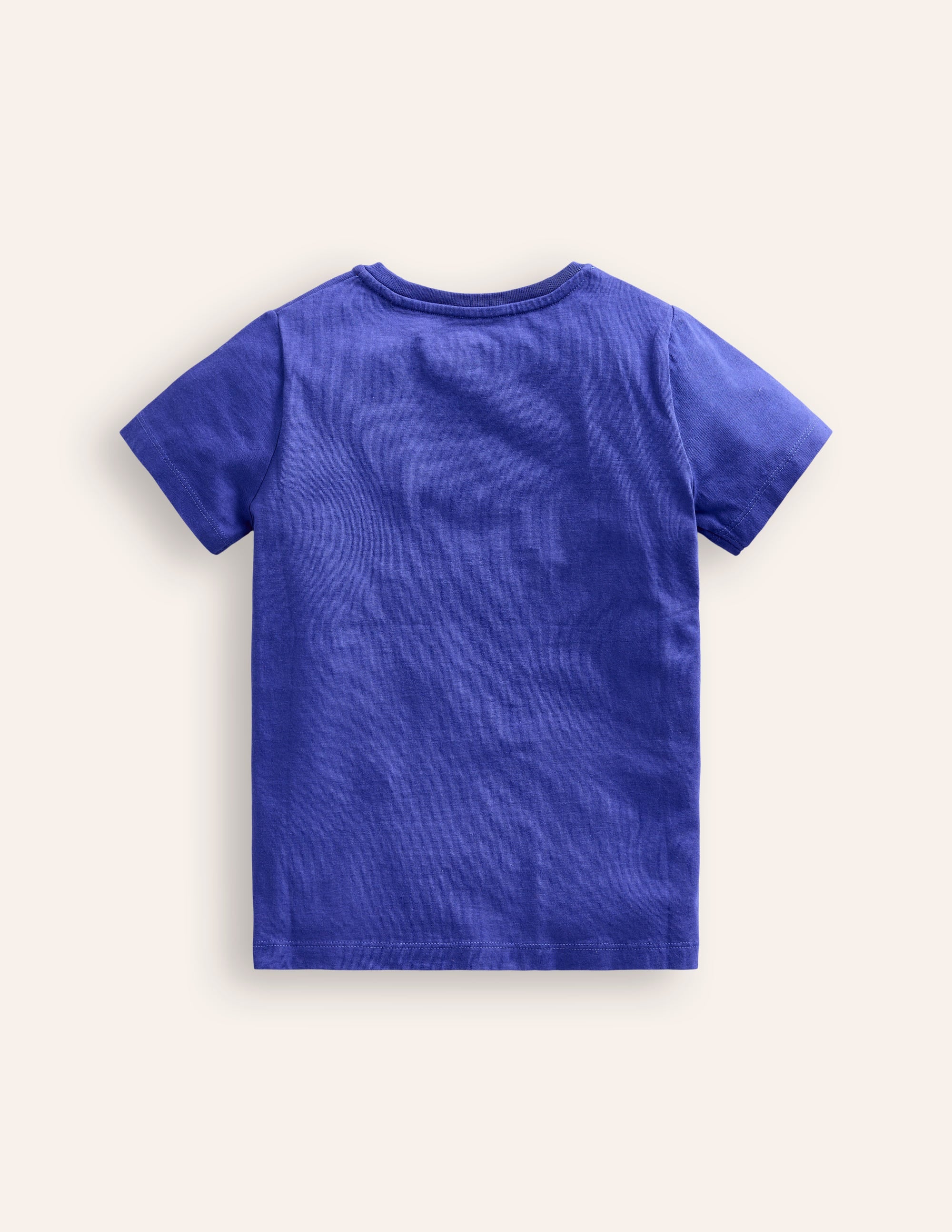 Short Sleeve Applique T-Shirt-Blue Heron Dogs - Image 2