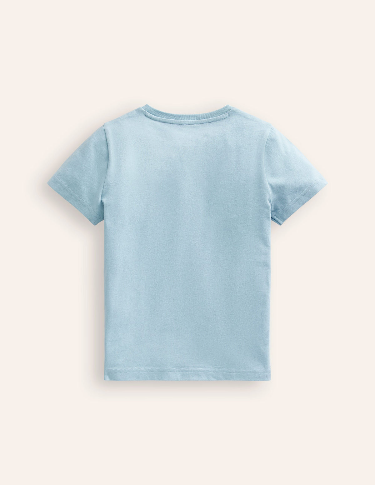 Vehicle Superstitch T-shirt-Vintage Blue Campervan-2