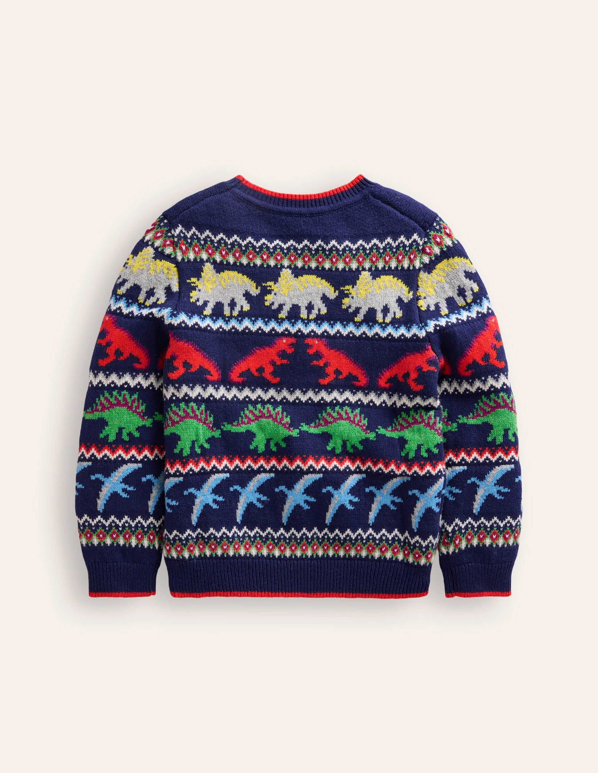 Fair Isle Jumper-Starboard Blue-2