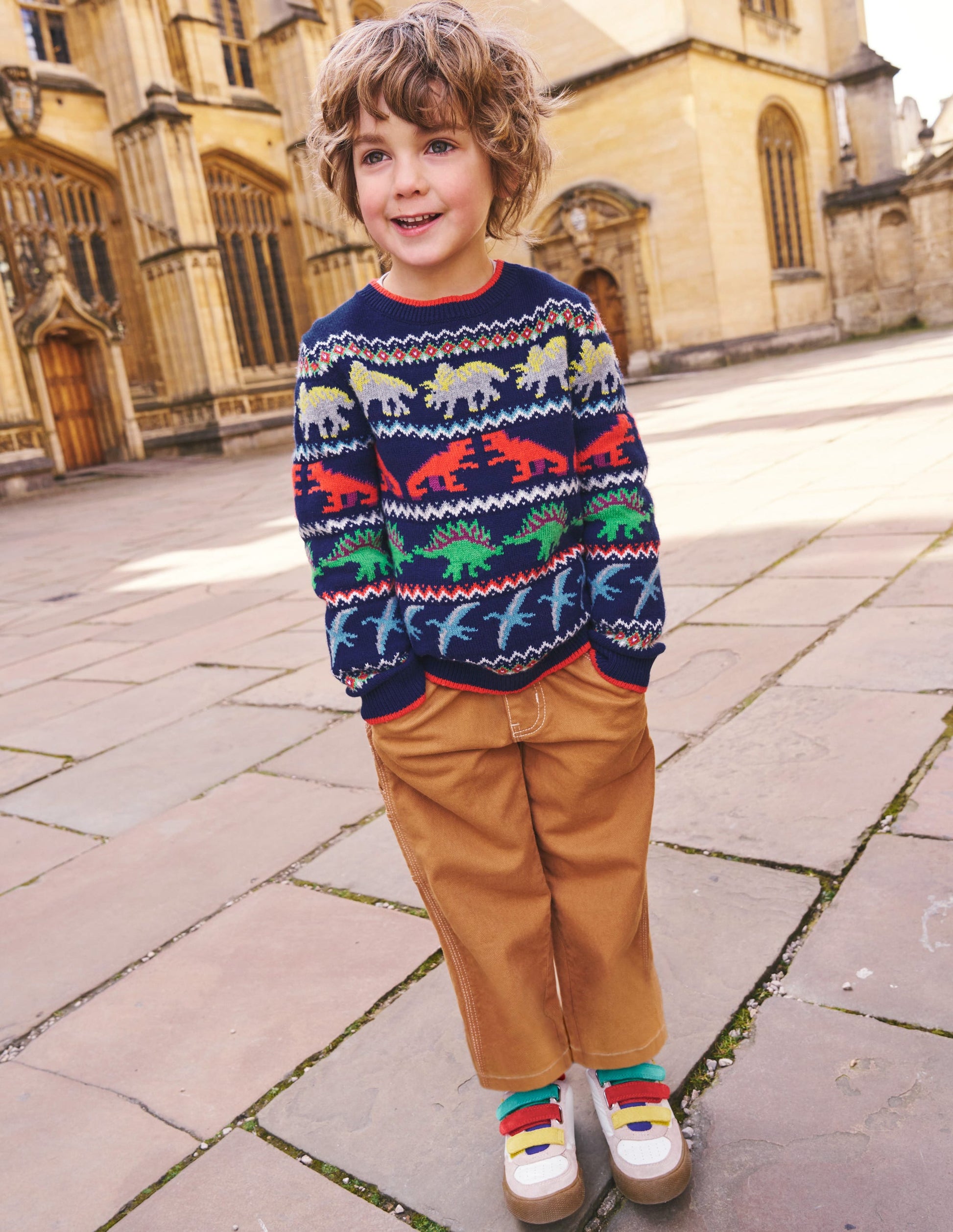 Fair Isle Jumper-Starboard Blue-4