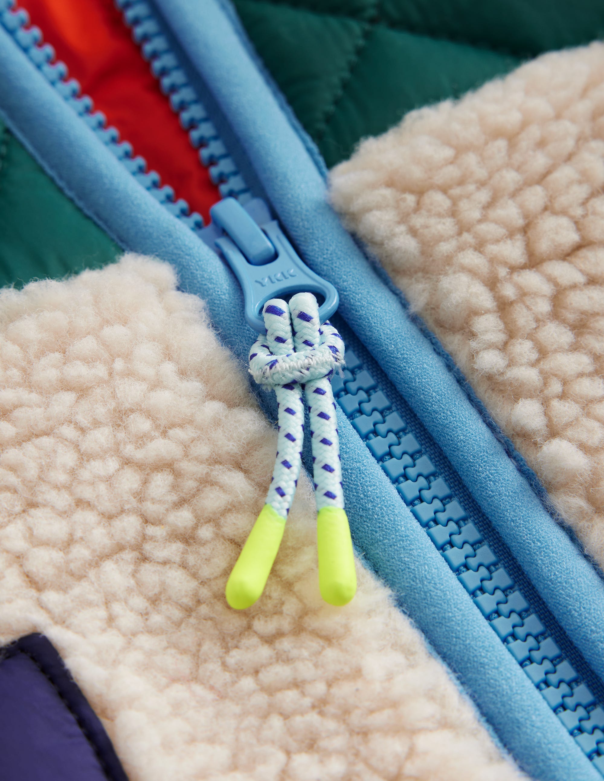 Borg Mix Jacket-Multi - Image 3