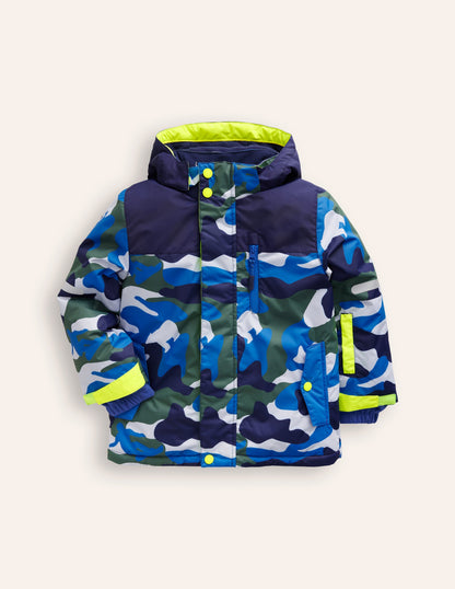 All-Weather Waterproof Coat-Greek Blue Camo-3