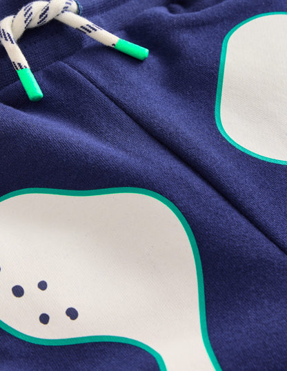 Glow Halloween Joggers-College Navy-3