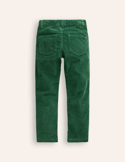 Classic Cord Trousers-Ivy Green-2