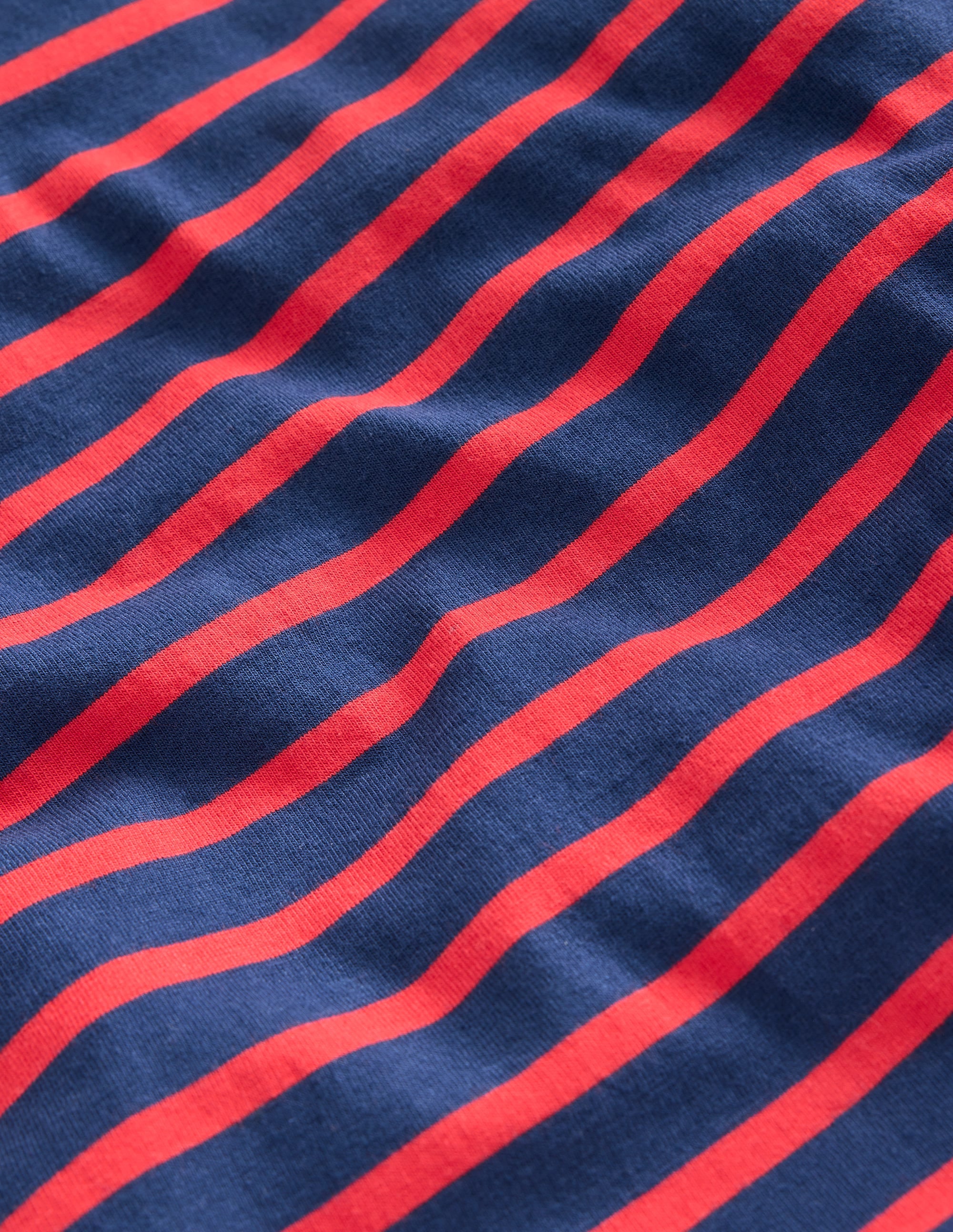Everyday Breton T-Shirt-Starboard / Strawberry Tart - Image 3