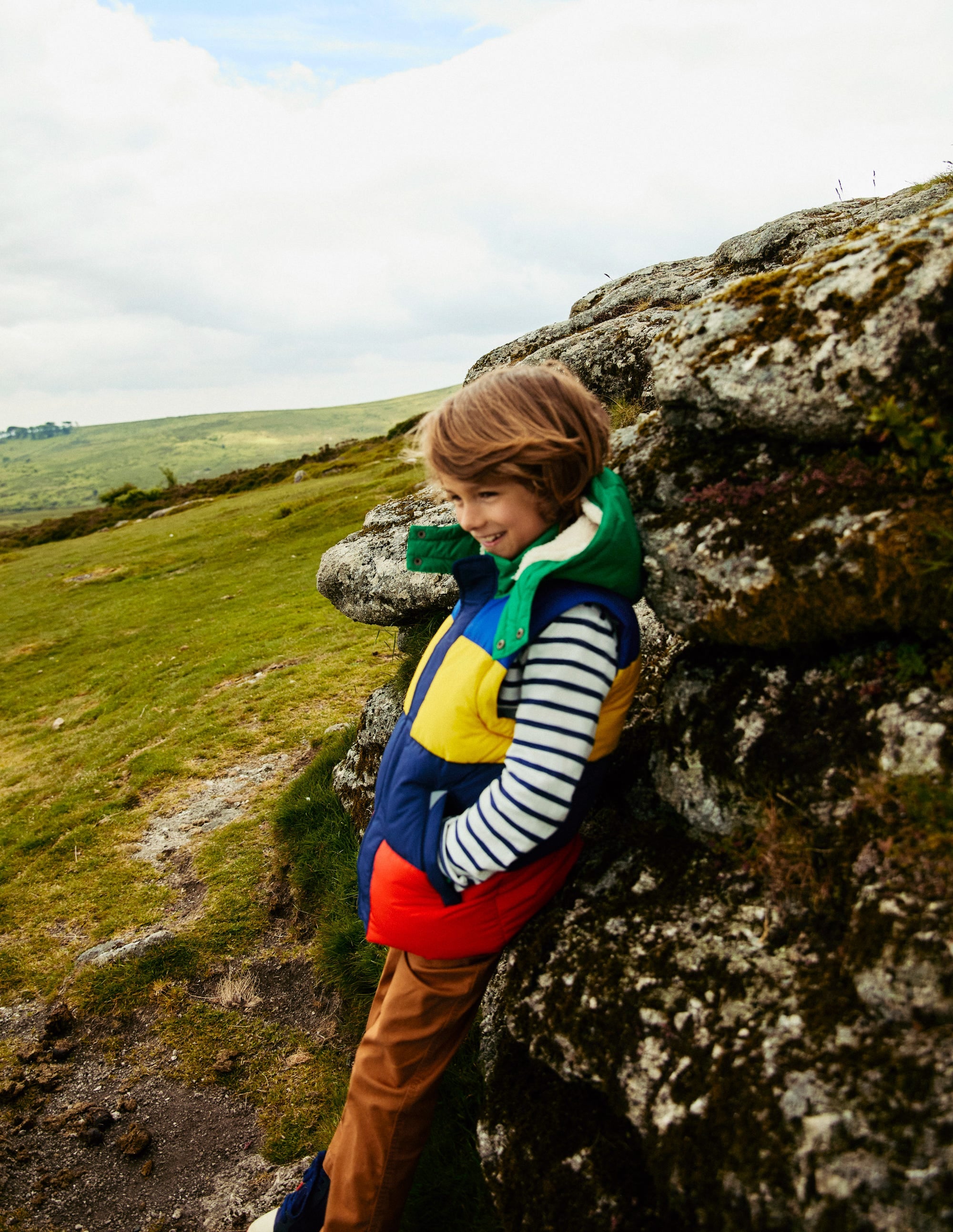 2-in-1 Puffer Coat-Multi Stripe - Image 8