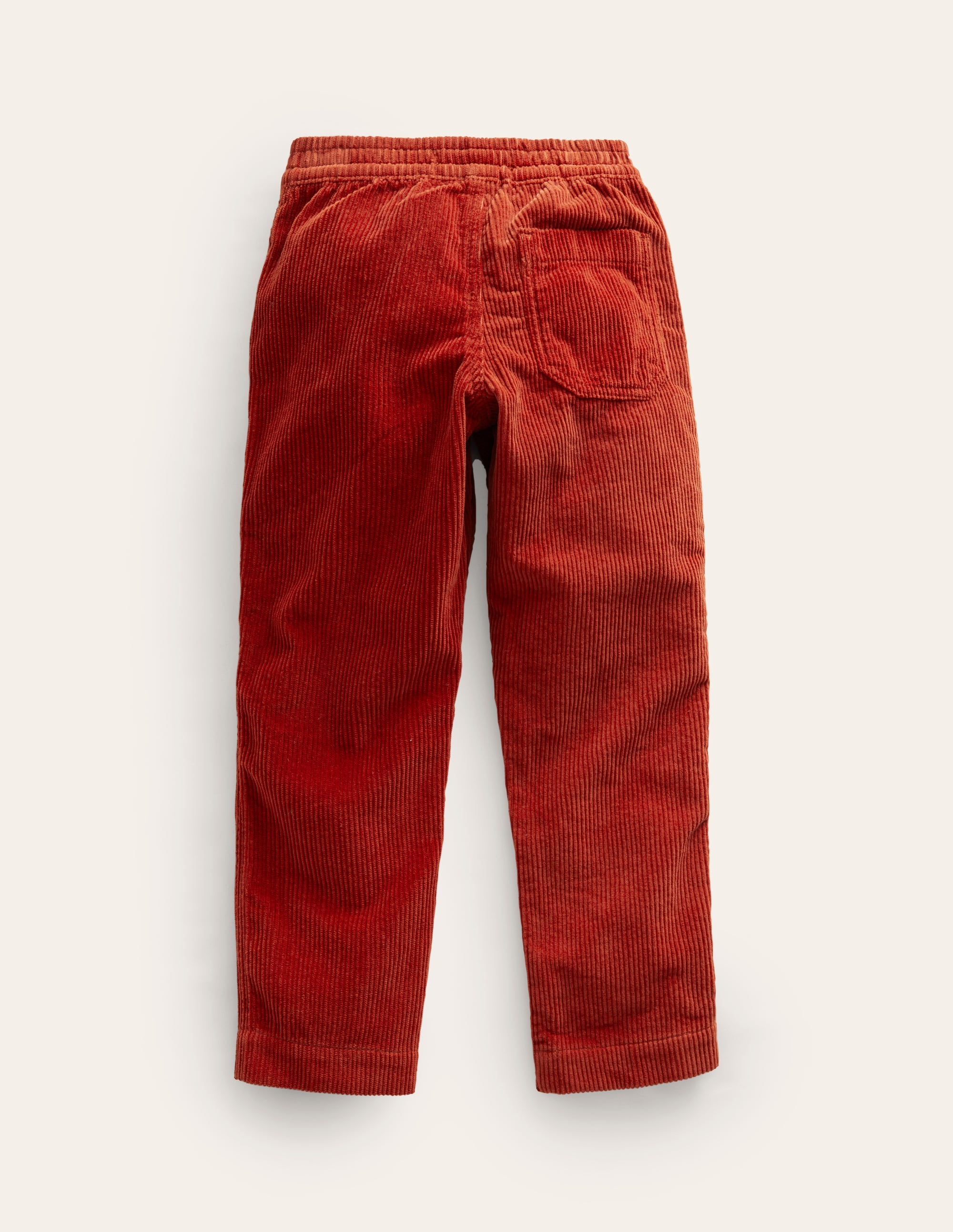Pull-on Cord Trousers-Roasted Chestnut - Image 2