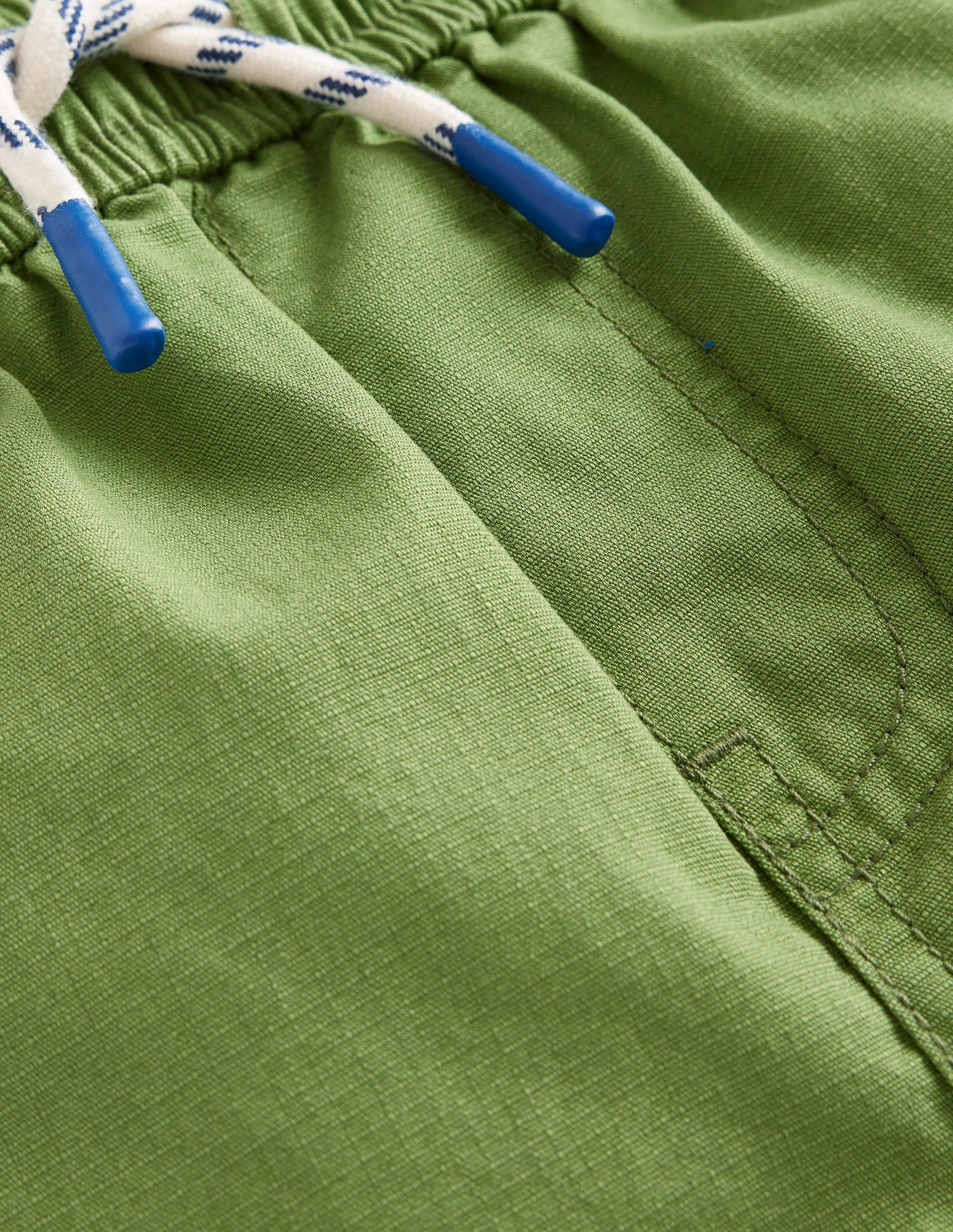 Cargo Pull On Trousers-Leaf Green-3