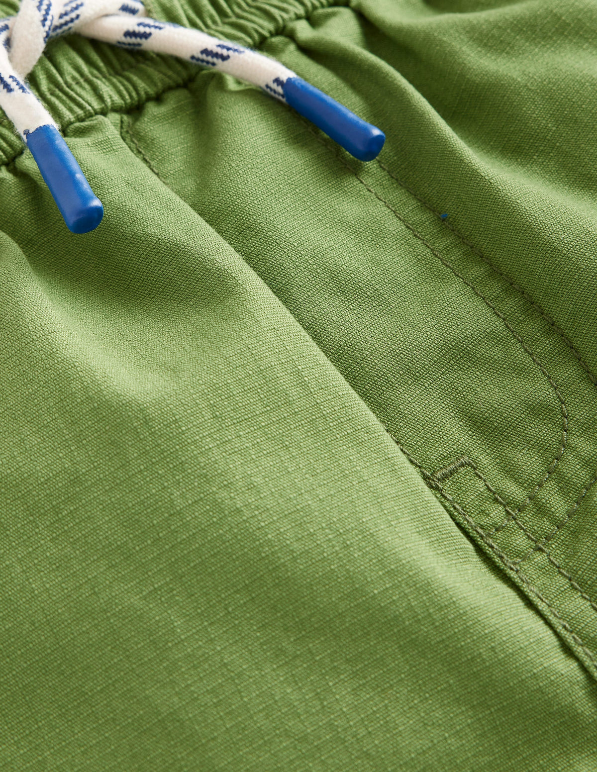 Cargo Pull On Trousers-Leaf Green - Image 3