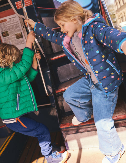 Pack-away Padded Jacket-Topaz Green Pea-4