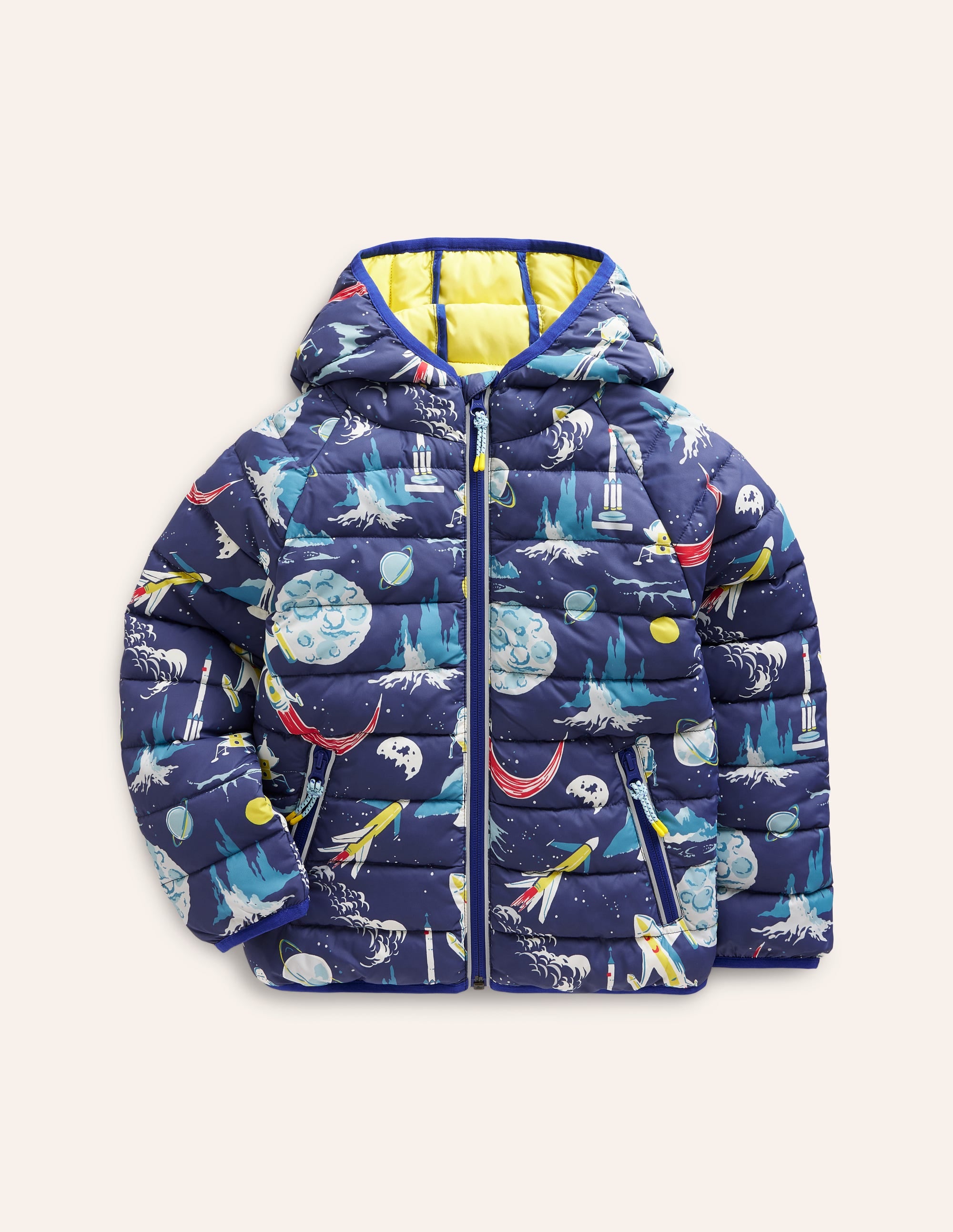 Pack-away Padded Jacket-Multi Space - Image 1