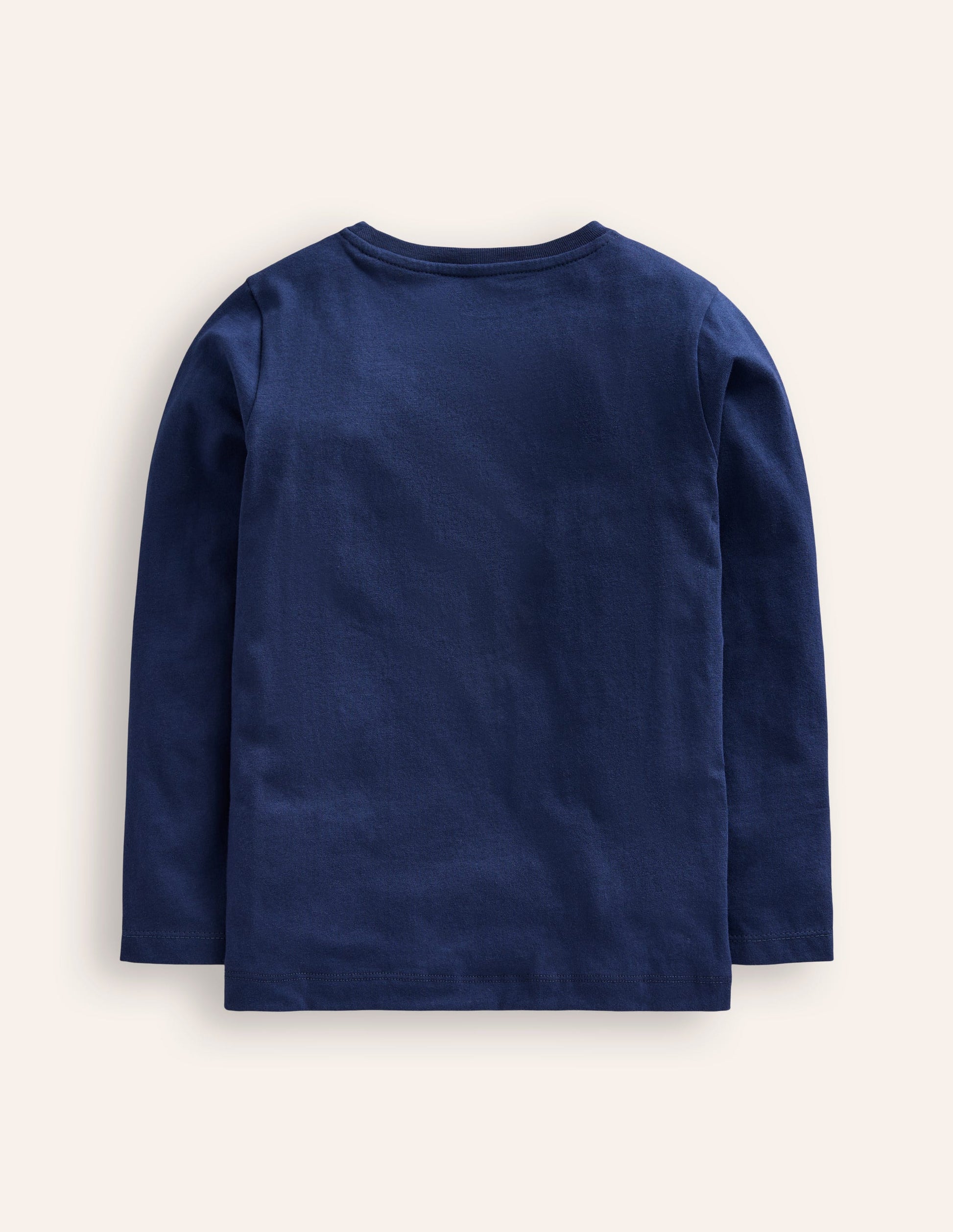 Halloween Appliqué T-shirt-College Navy Frog-2