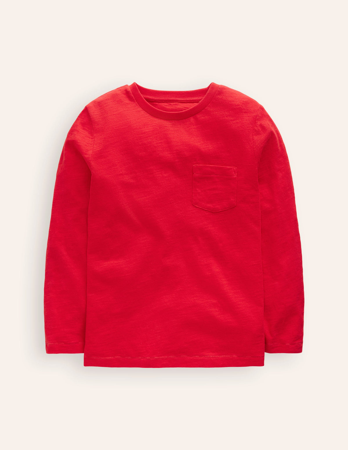 Everyday Long Sleeve T-Shirt-Poppy Red - Image 1