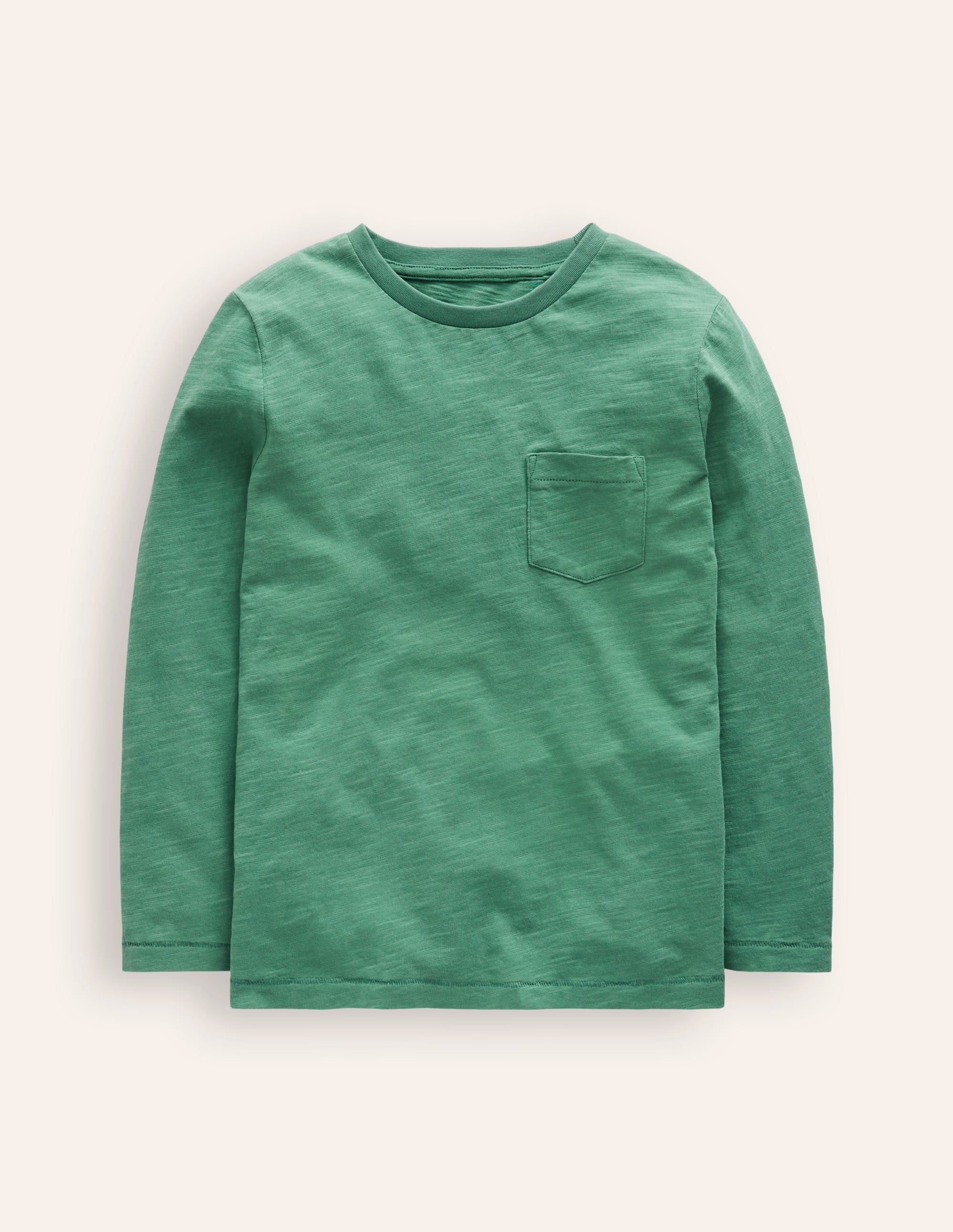 Everyday Long Sleeve T-Shirt-Spruce Green - Image 1