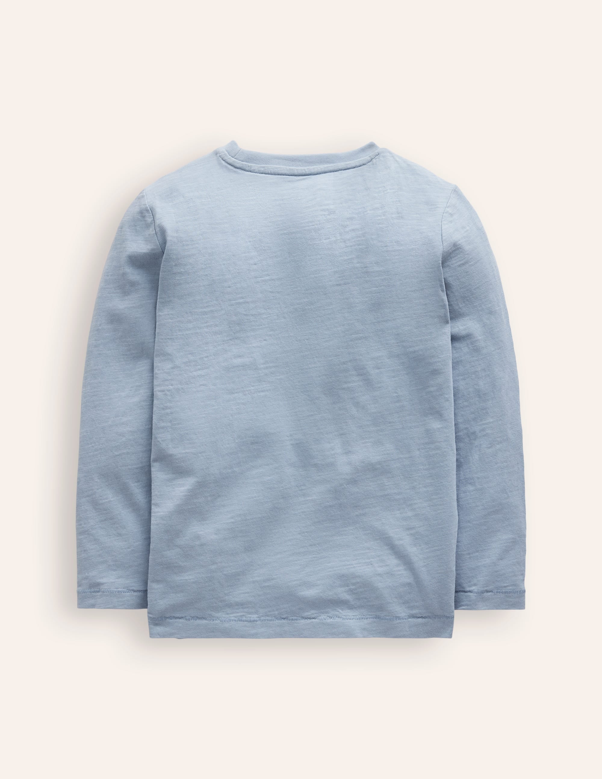 Everyday Long Sleeve T-Shirt-Pebble Blue - Image 2