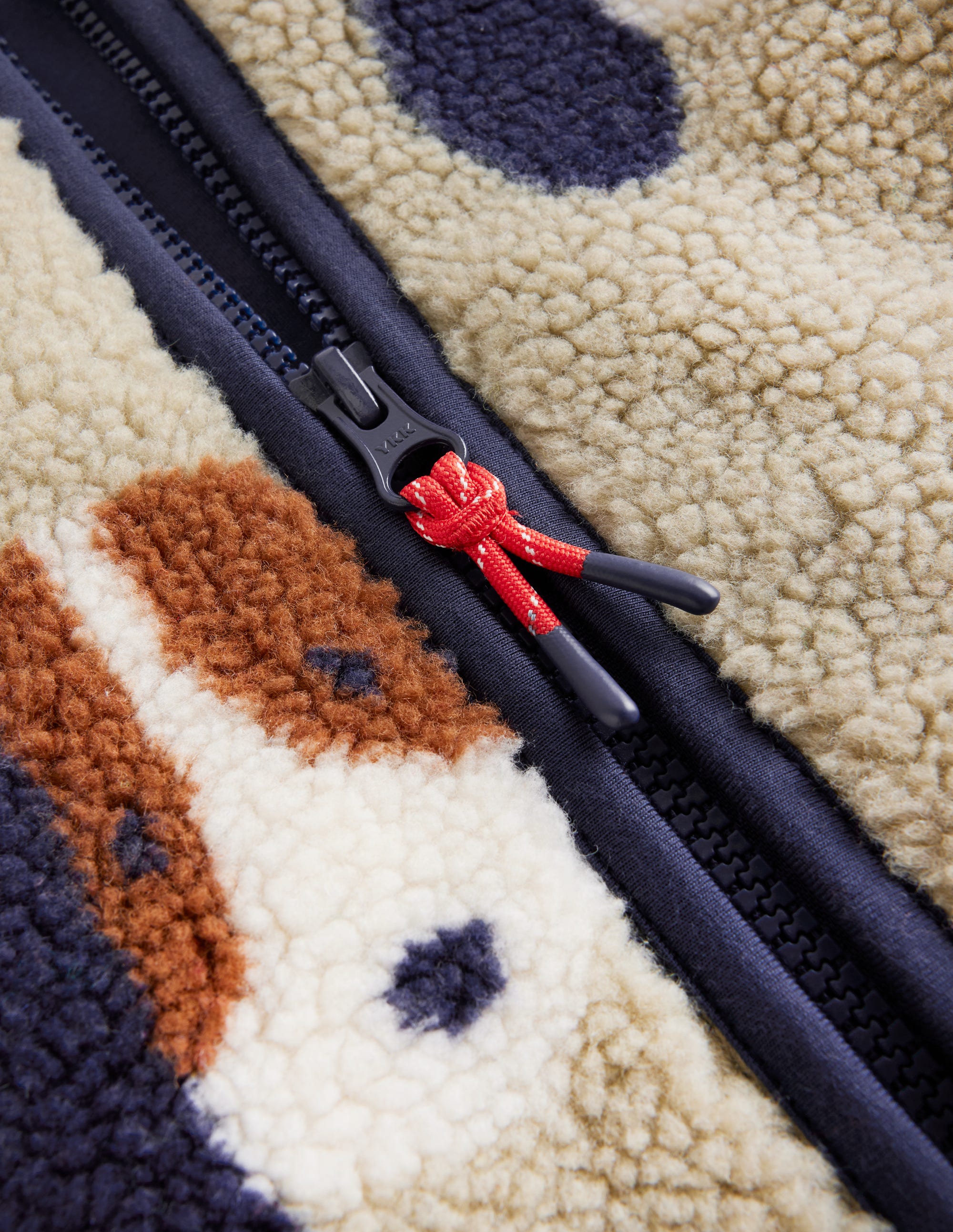 Cosy Borg Jacket-Oatmeal Pups - Image 8