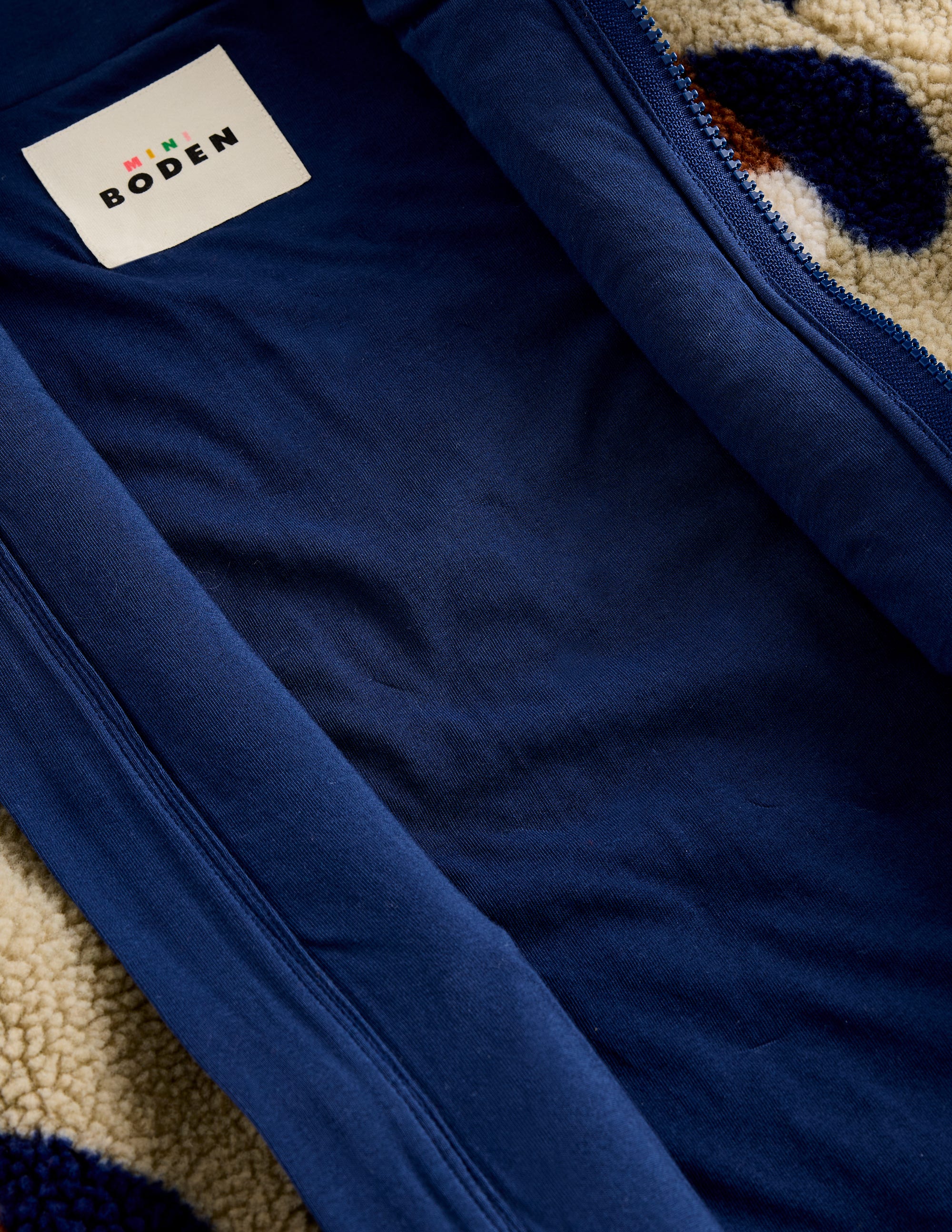 Cosy Borg Jacket-Oatmeal Pups - Image 9