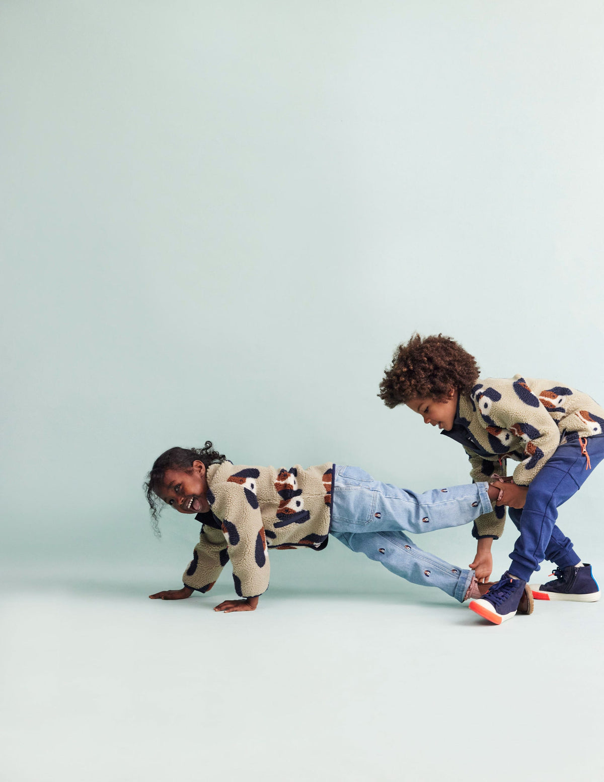 Cosy Borg Jacket-Oatmeal Pups-11