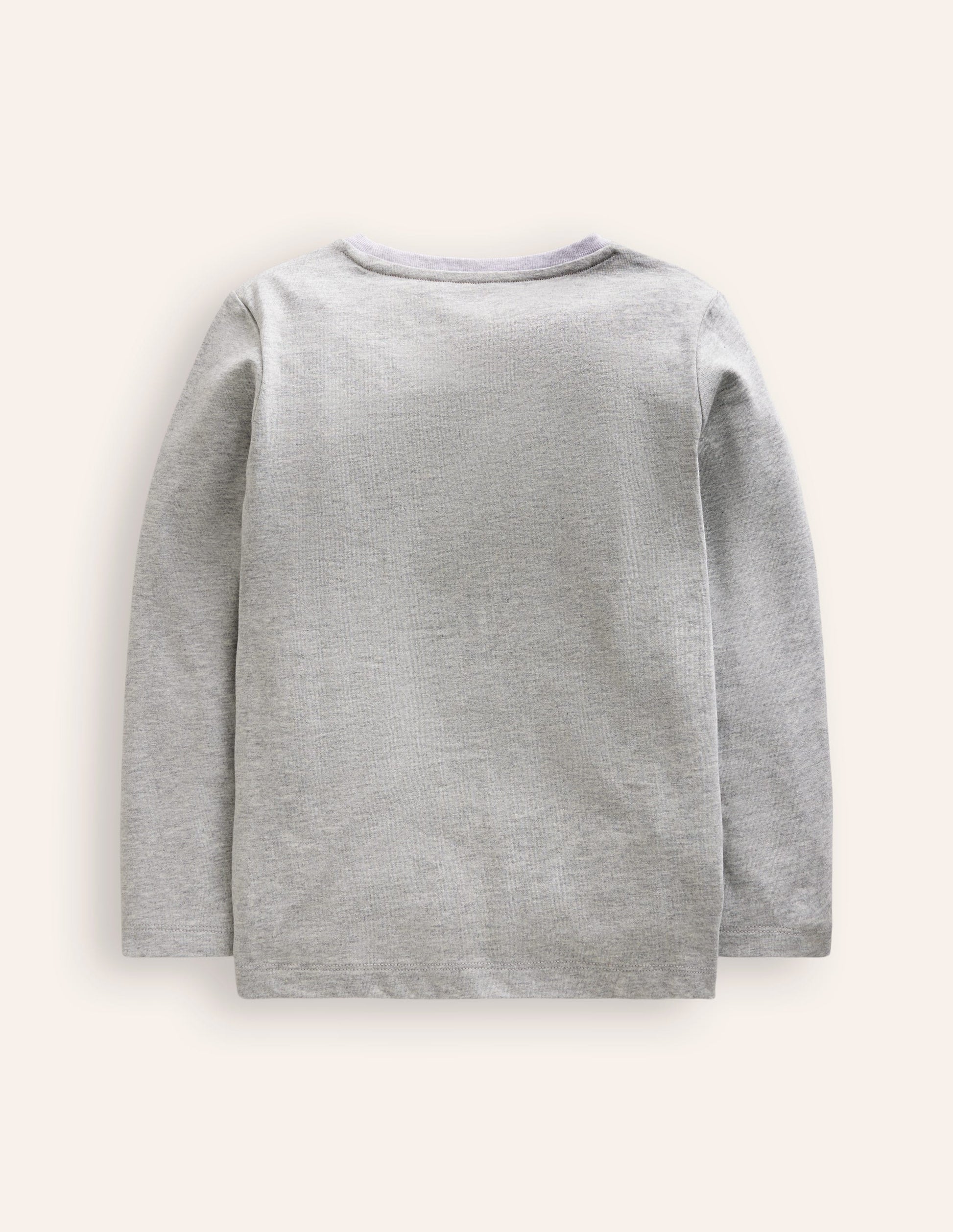 Boucle Detail T-shirt-Grey Marl Diggers-2