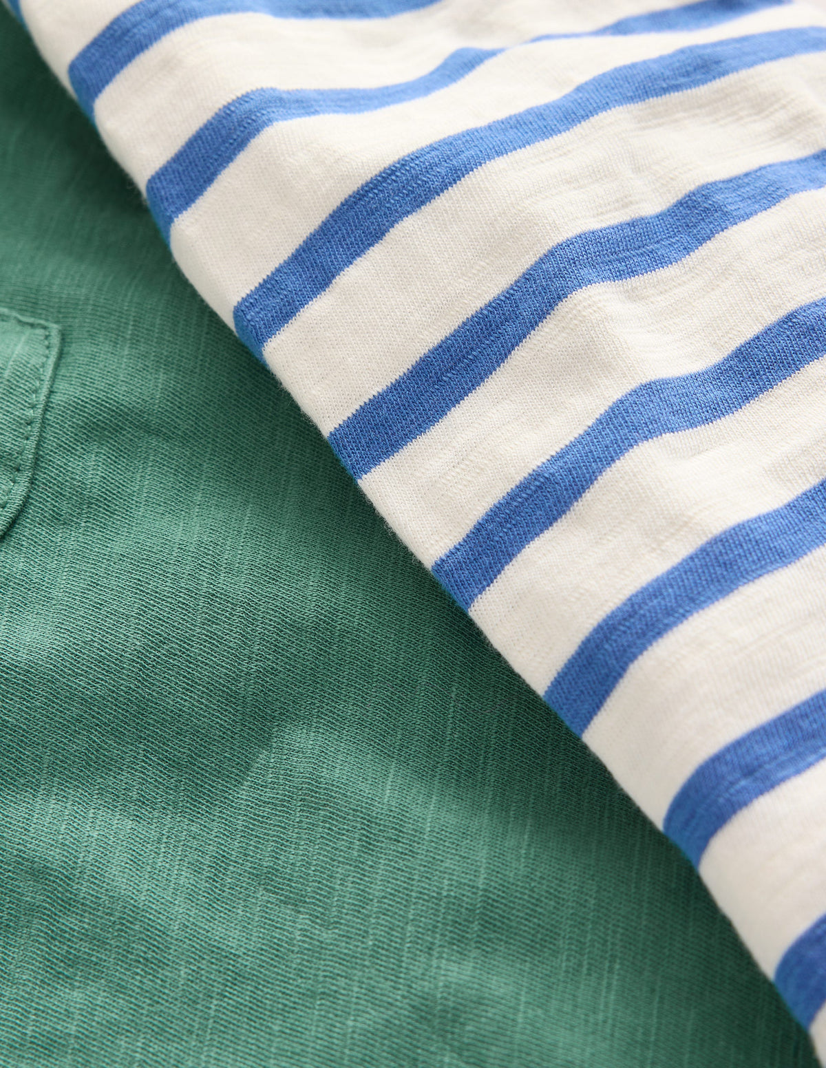 Mock Sleeve T-Shirt-Spruce Green - Image 3