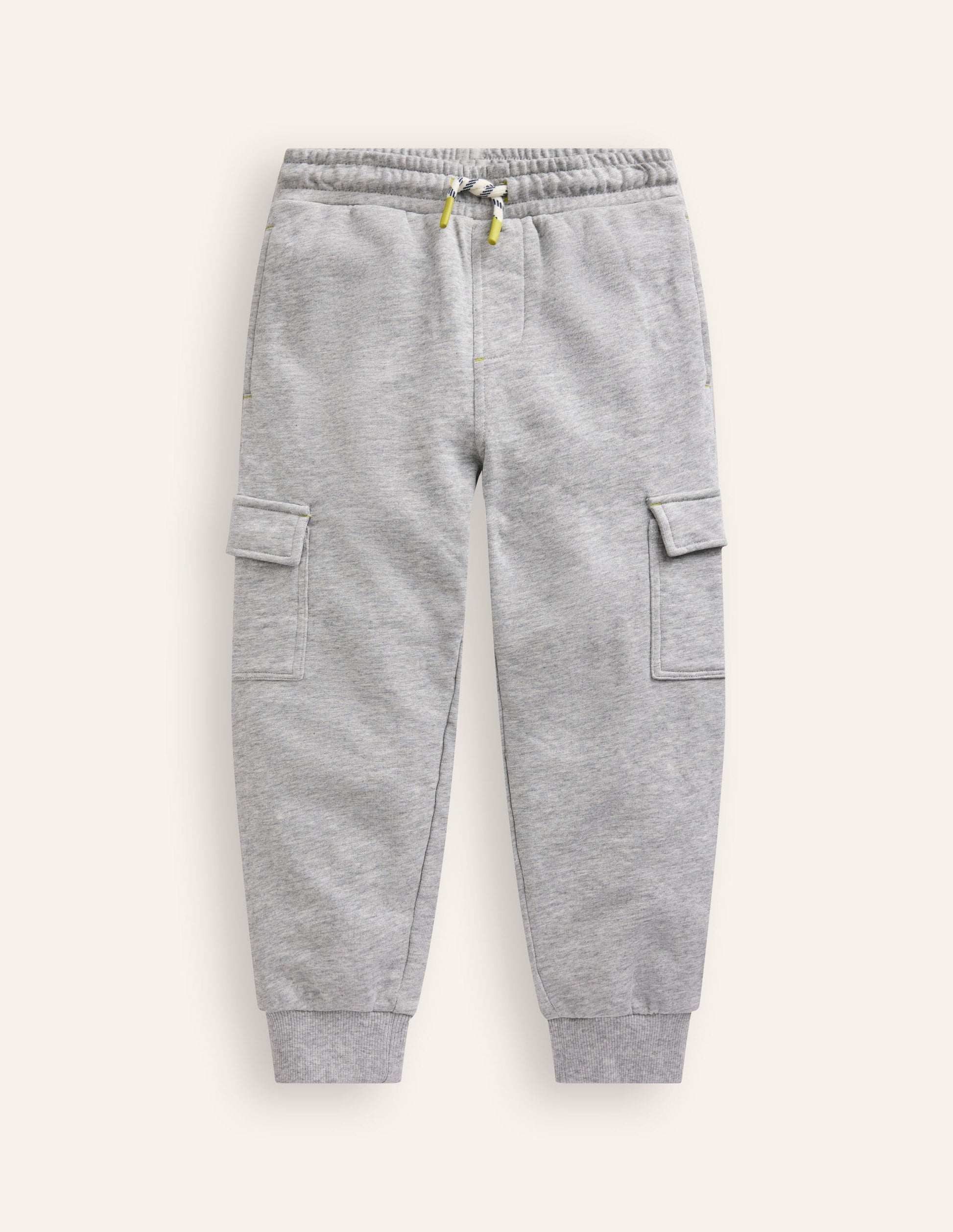Cargo Joggers-Grey Marl-1