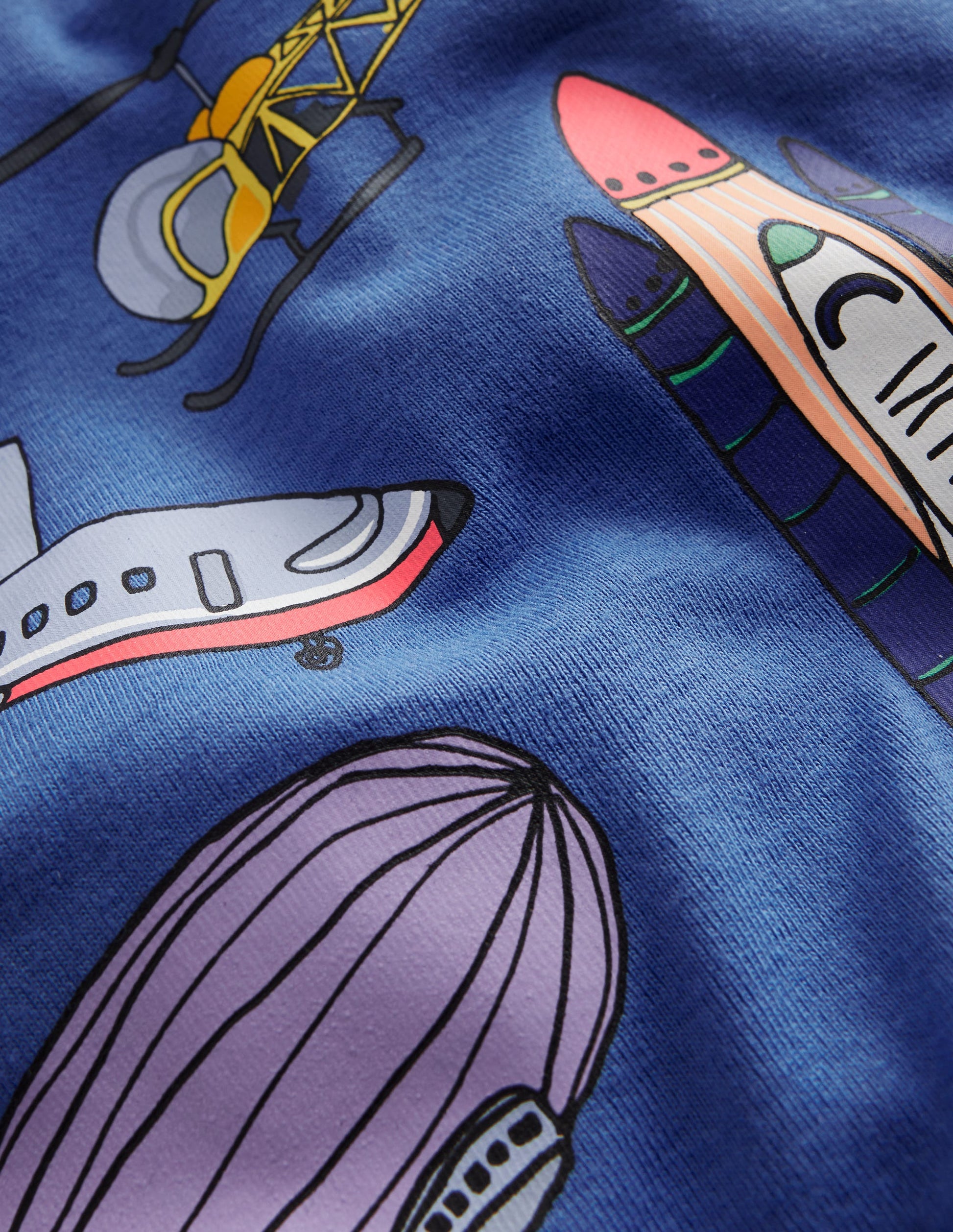 Snug Long John Pyjamas-Bluejay Transport-3