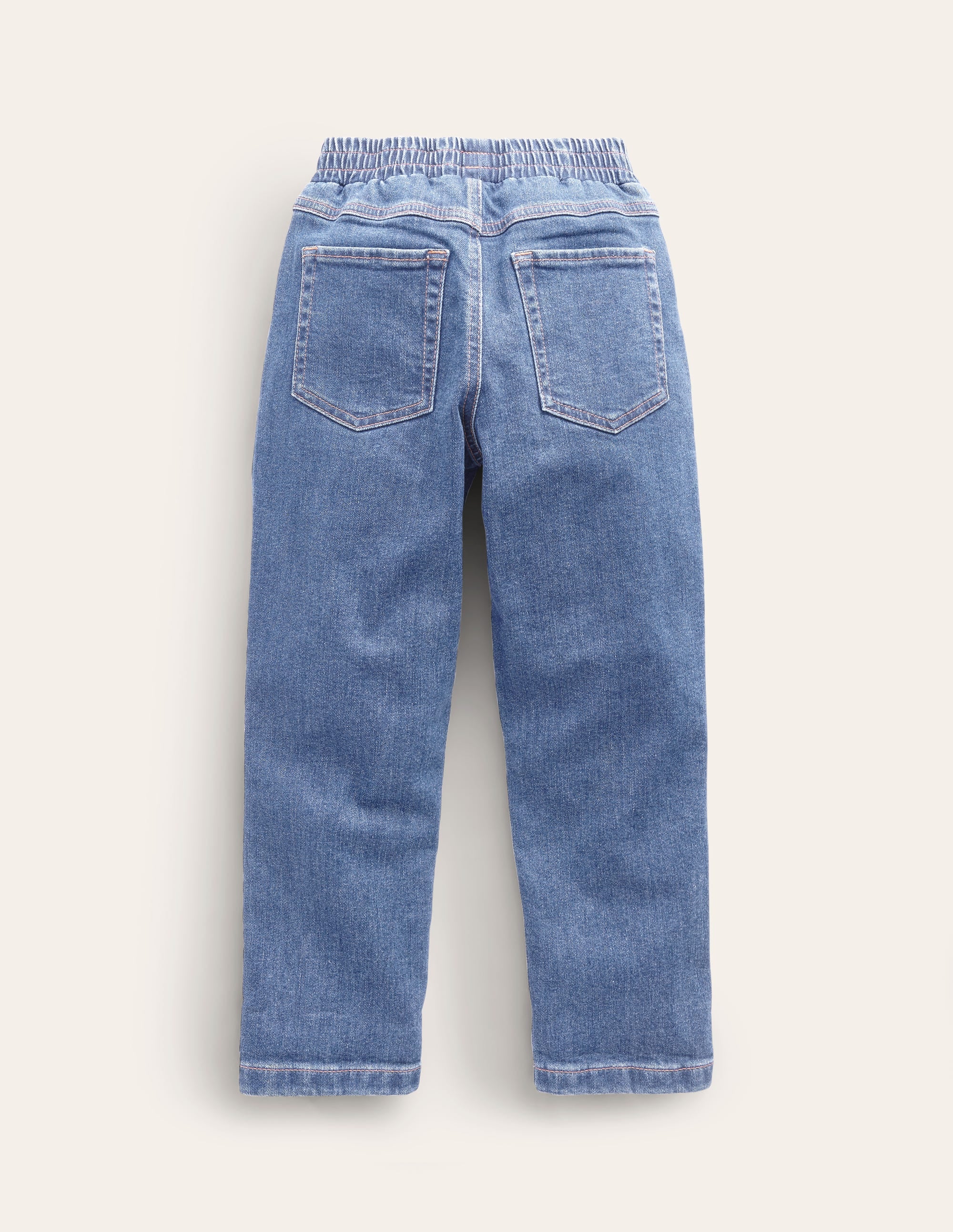 Pull-On Jeans-Mid Wash - Image 2