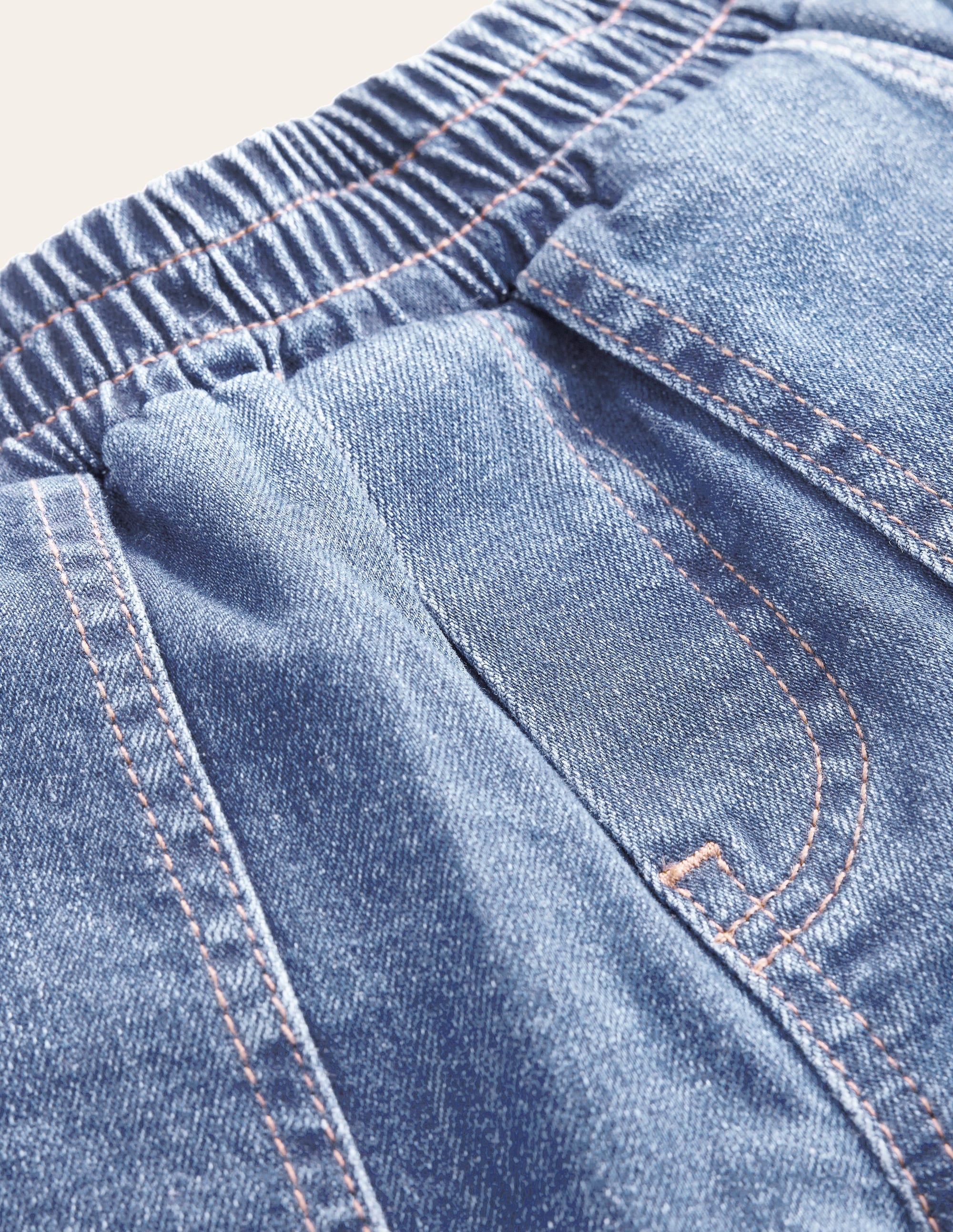 Pull-On Jeans-Mid Wash - Image 3