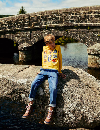 Pull-On Jeans-Mid Wash-4