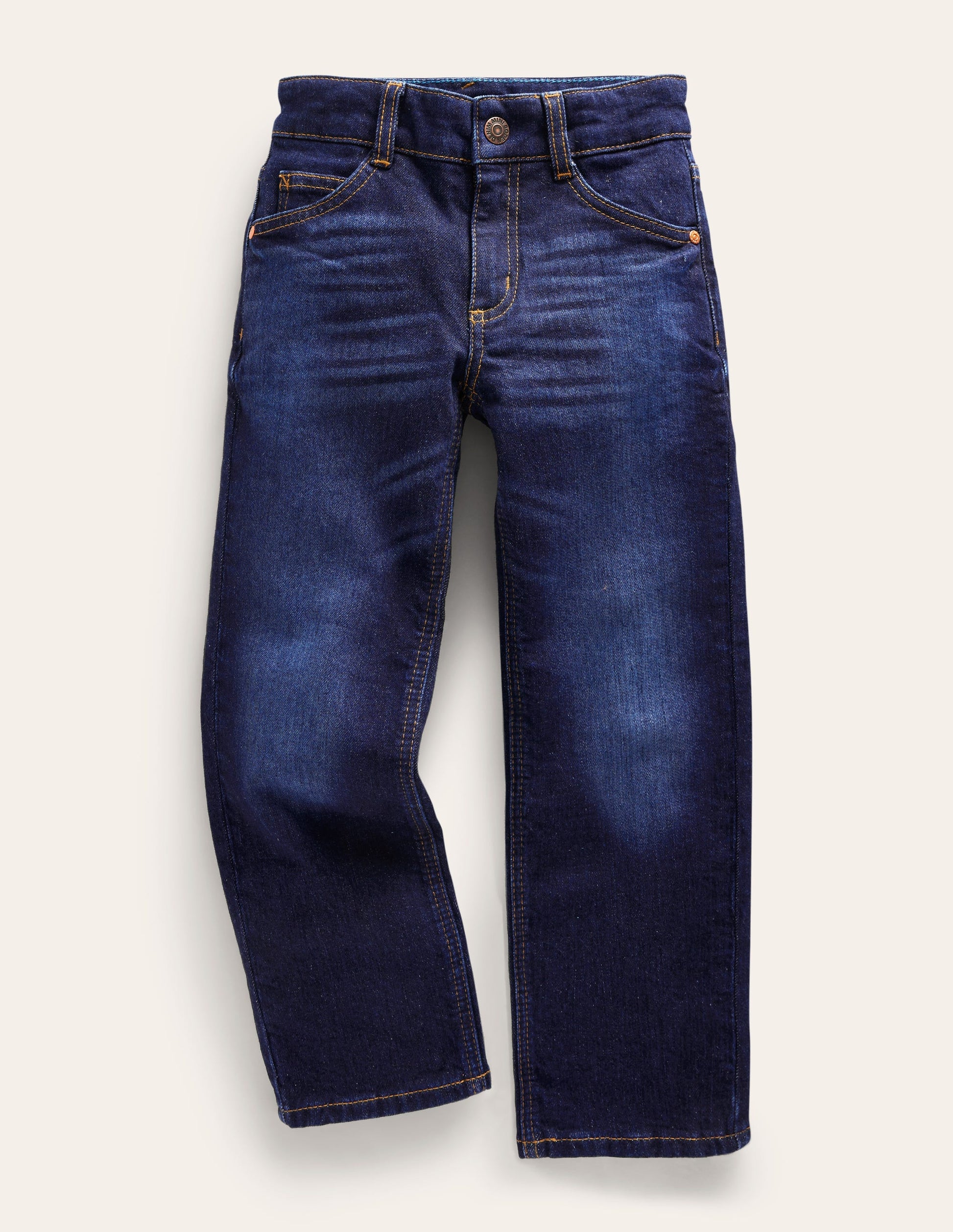 Everyday Straight Jeans-Dark Wash Denim-1