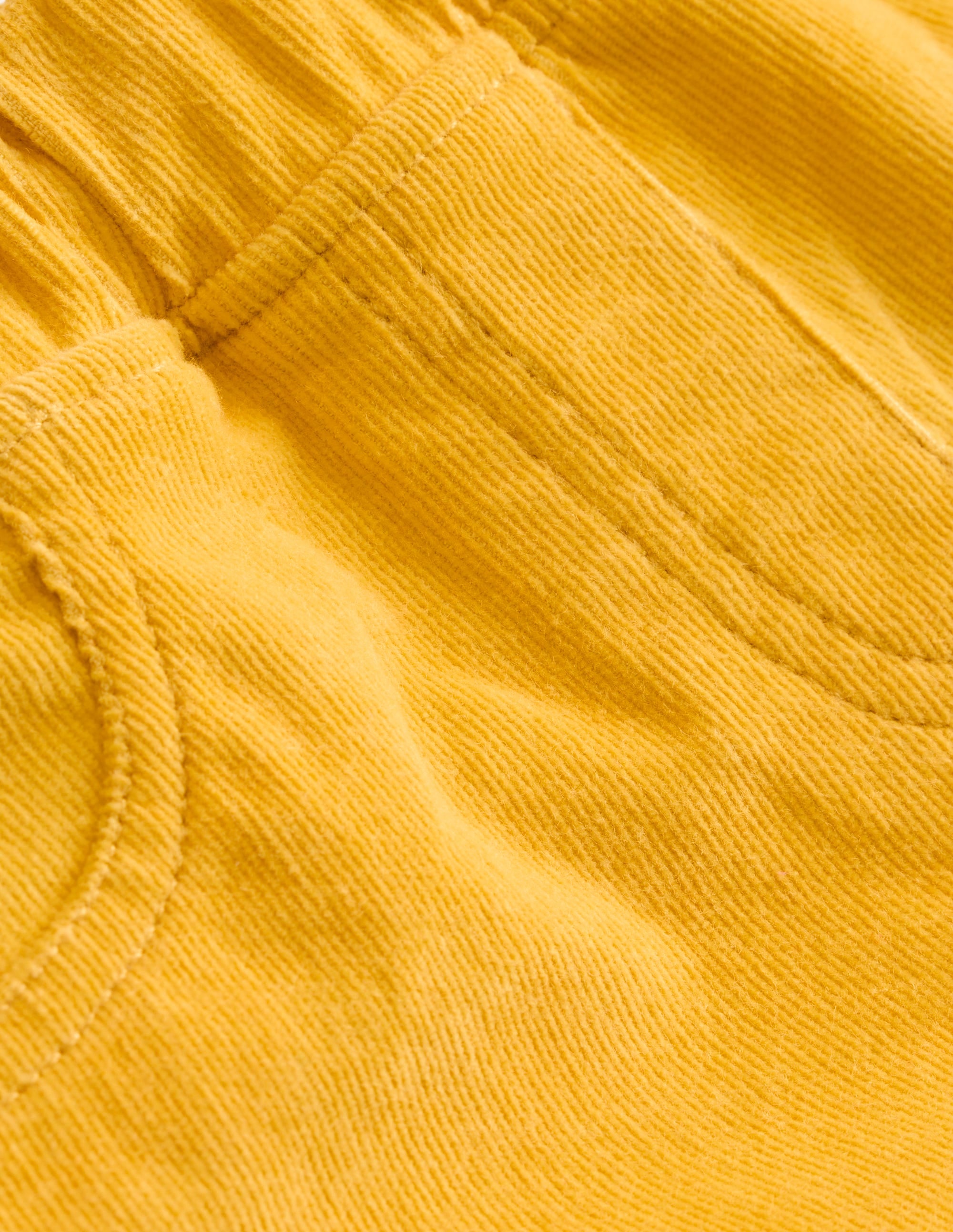 Cord Leggings-Canary Yellow - Image 3