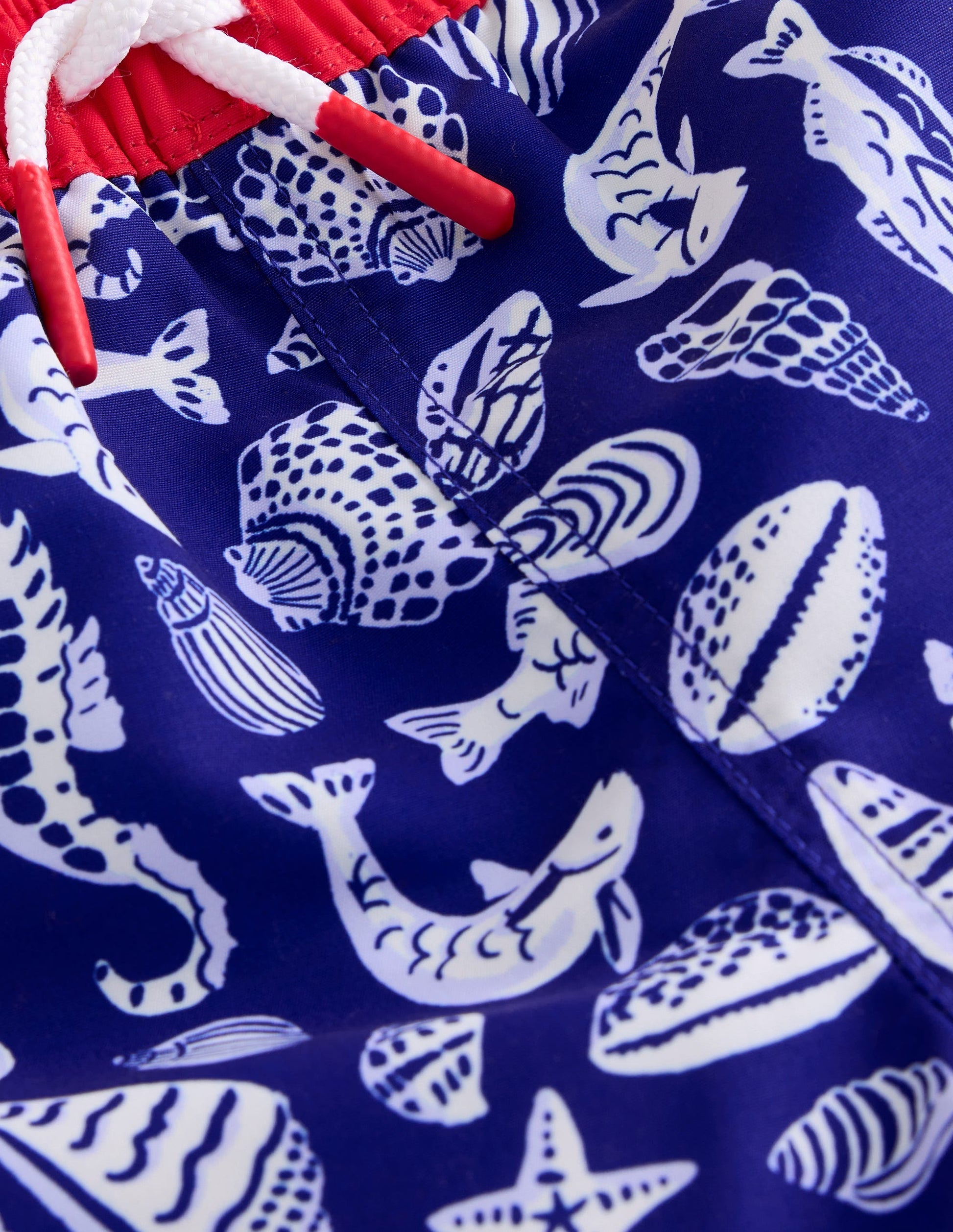 Swim Shorts-Sapphire Blue Seashore-3