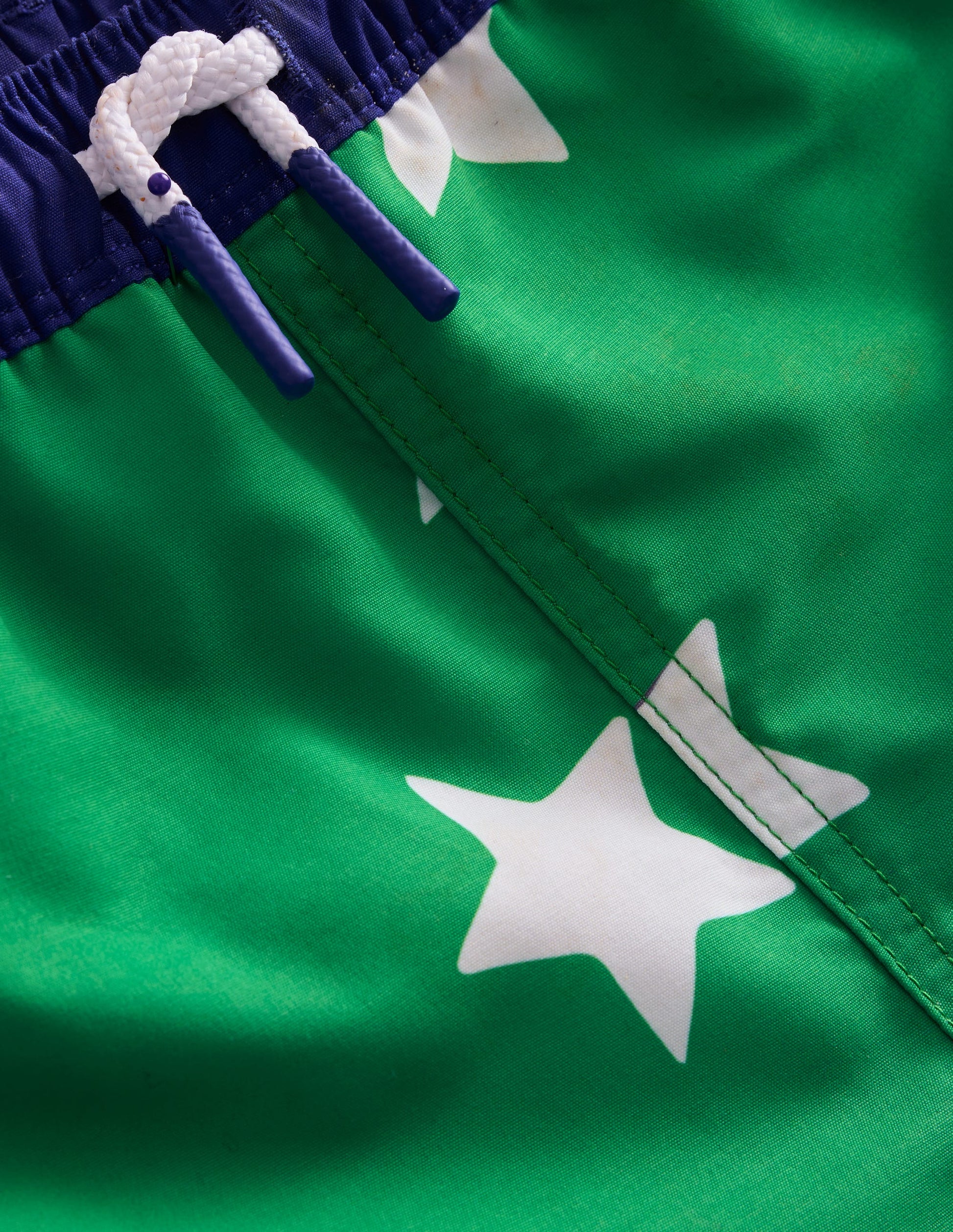 Swim Shorts-Sapling Green Star-3