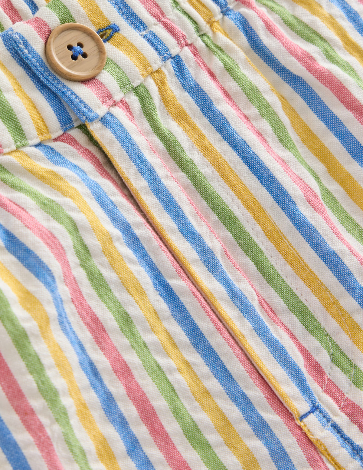 Smart Roll Up Shorts-Multistripe-3