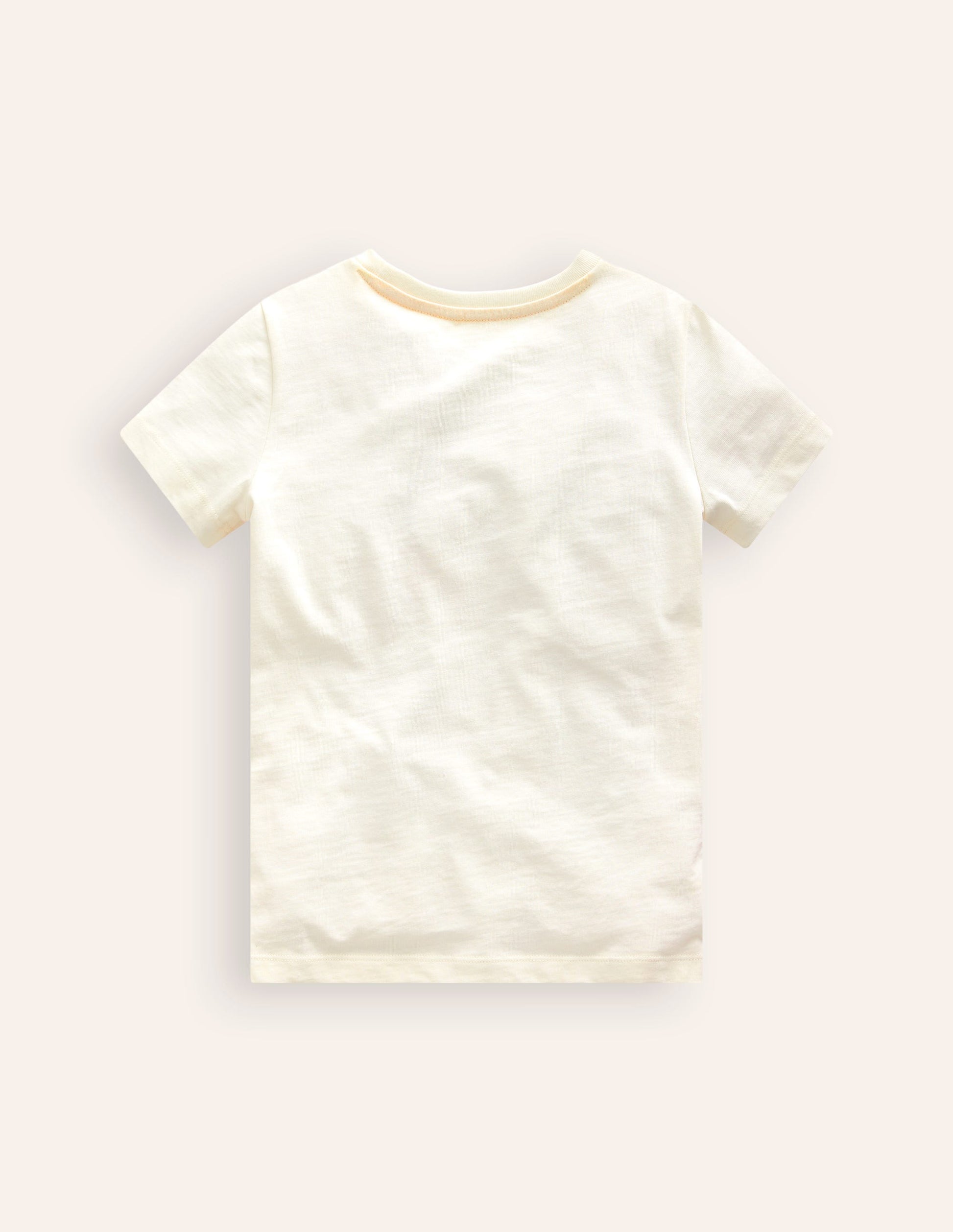 Foil Printed T-shirt-Ivory Woodlice-2