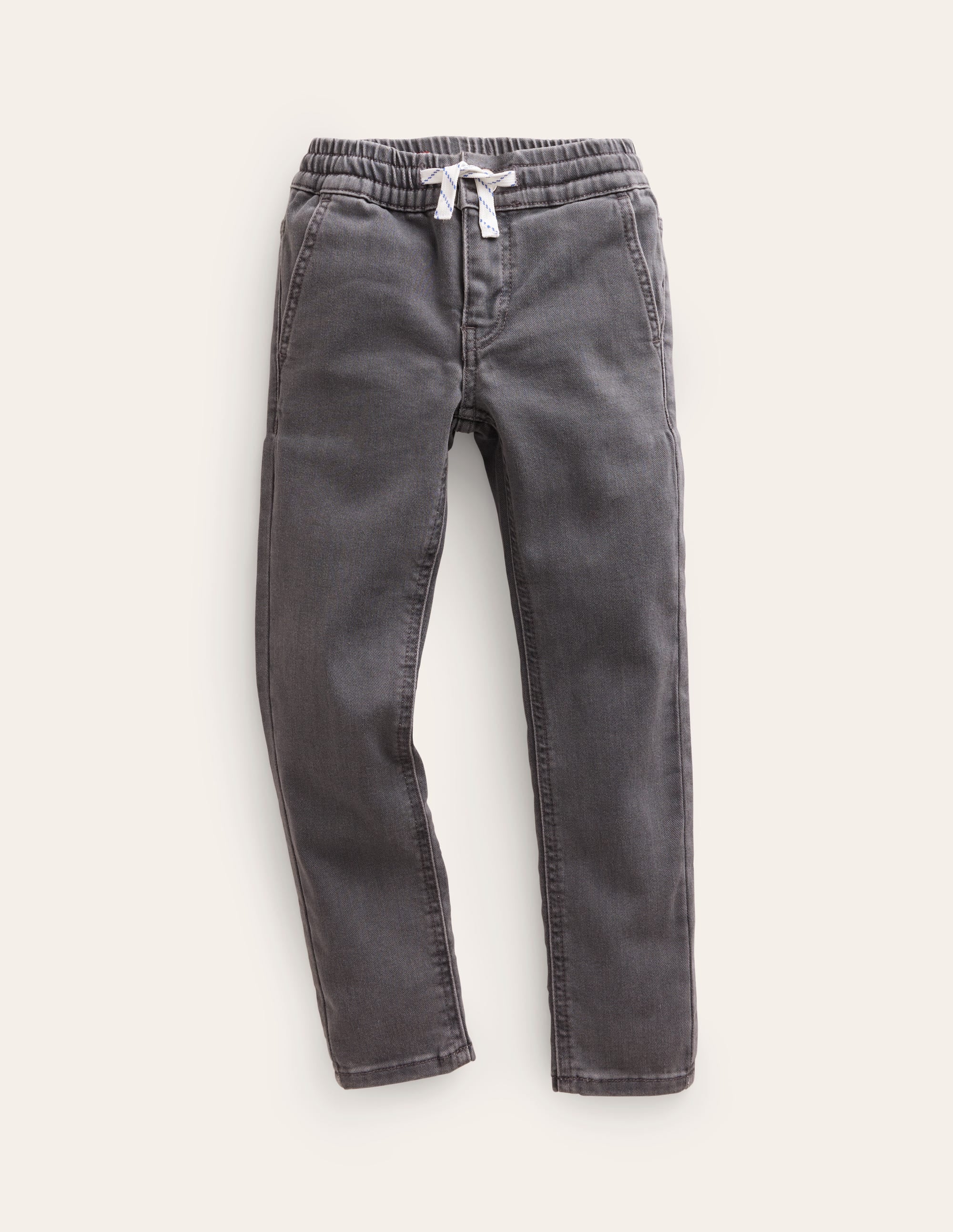 Jersey Skinny Jeans-Grey Denim - Image 1