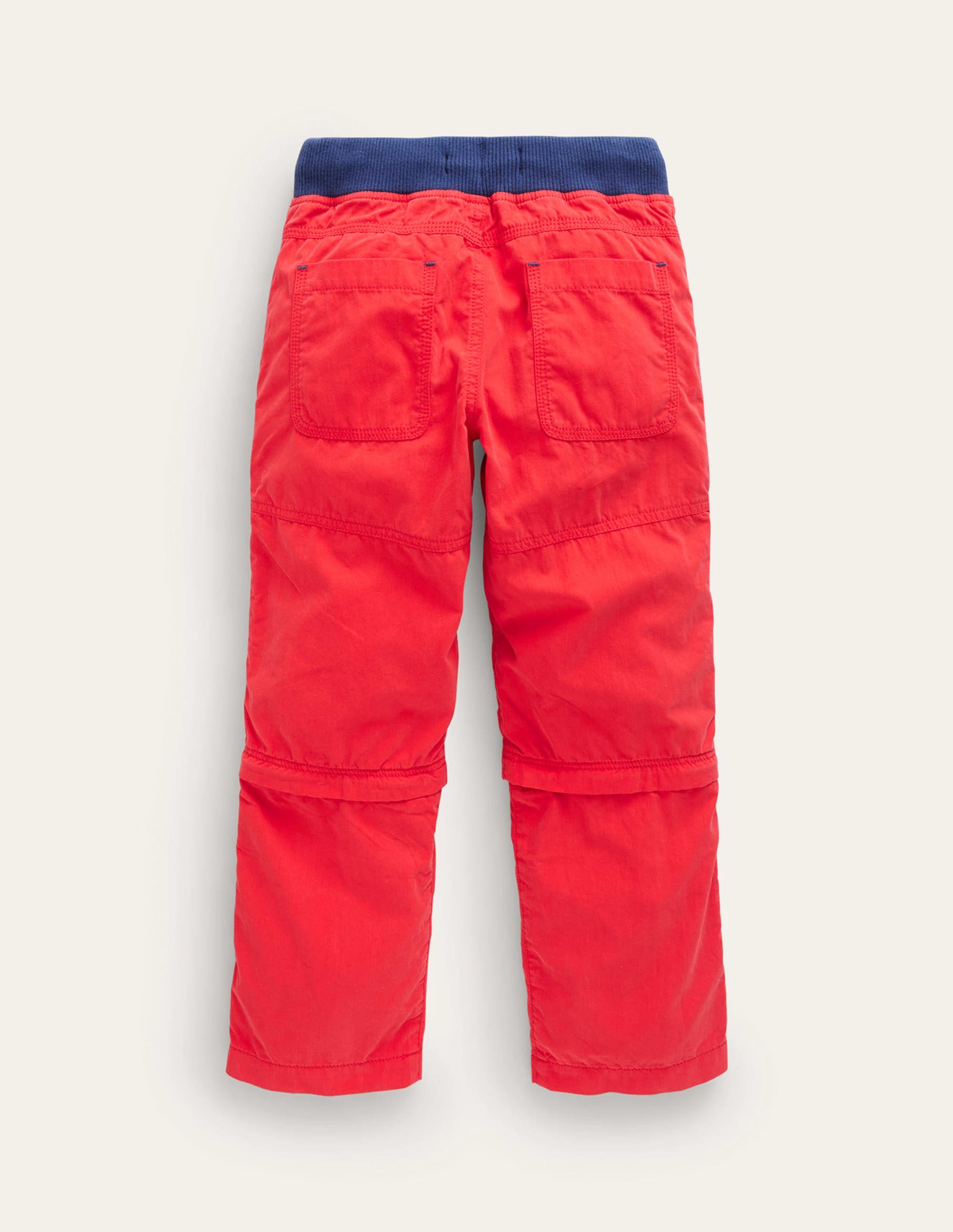 Zip-off Techno Trousers-Firecracker Red - Image 2