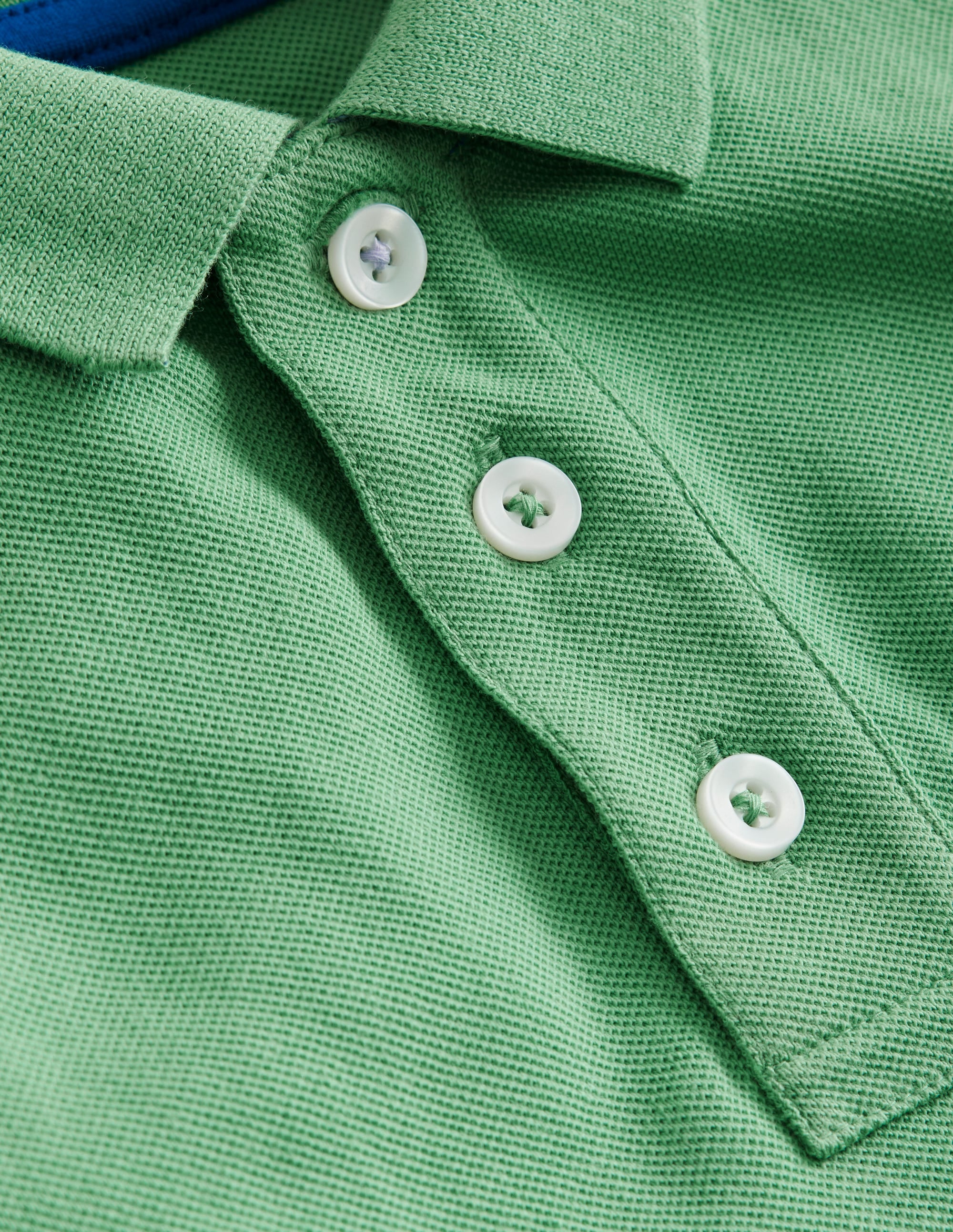 Piqué Polo Shirt-Spruce Green - Image 3
