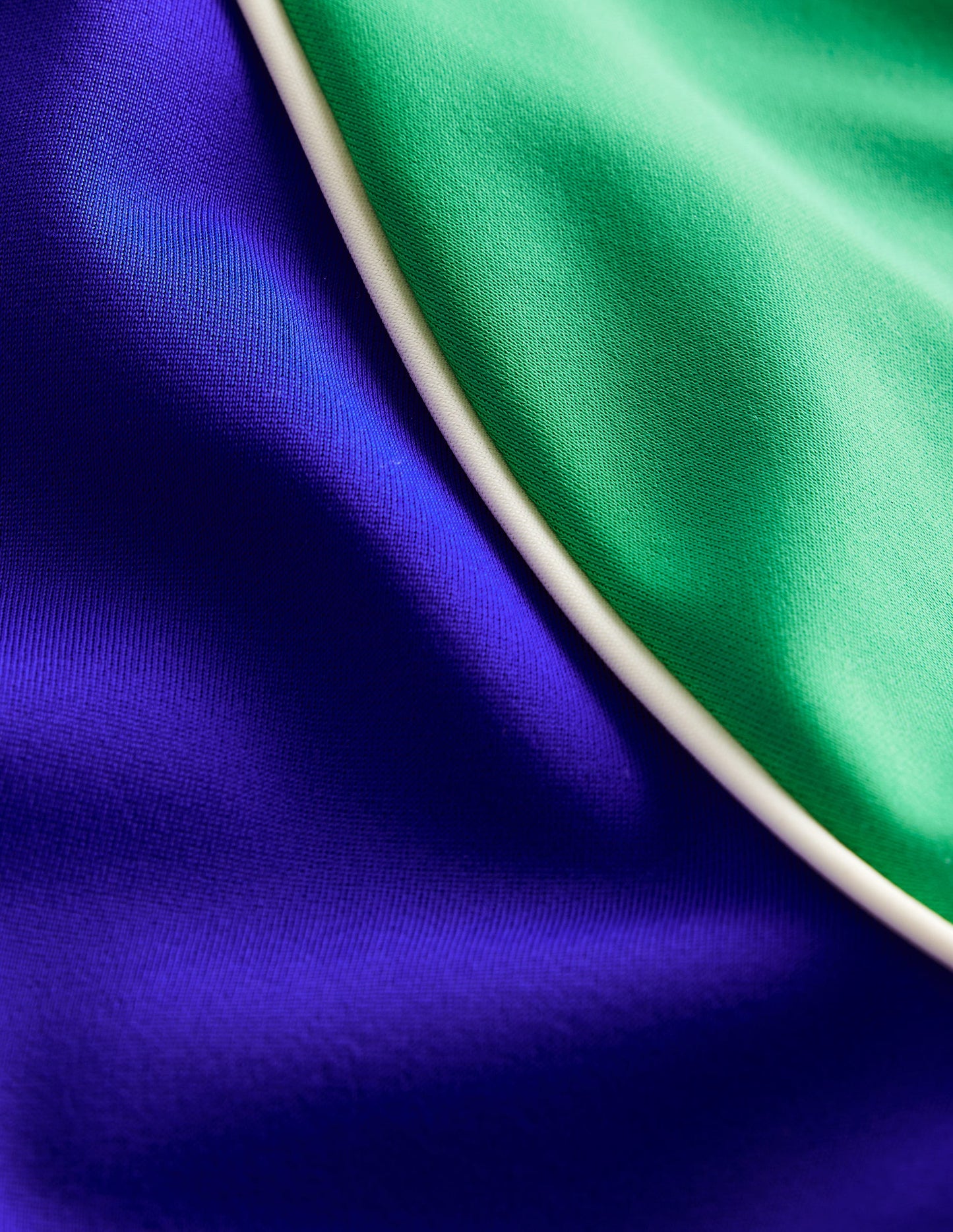 Rash Vest-Blue Heron/Pea Green