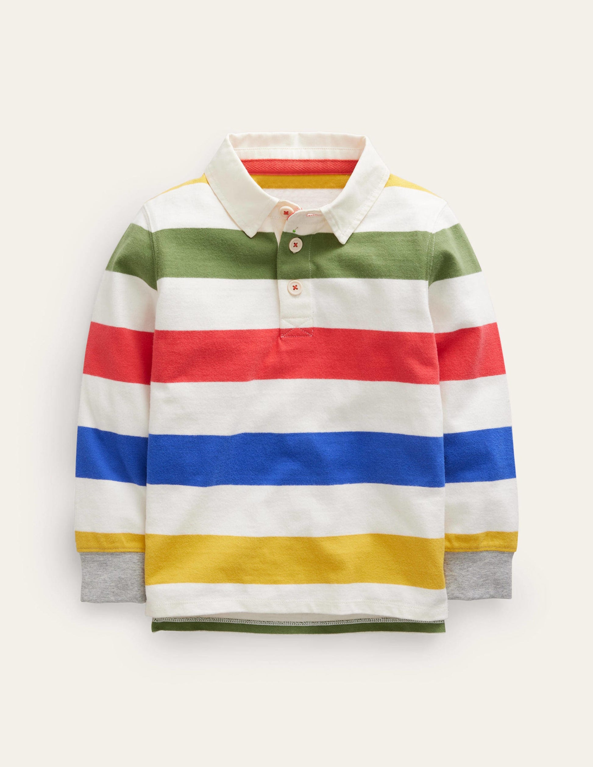 Classic Rugby Shirt-Jam/Blue Heron/Lemon/Safari-1
