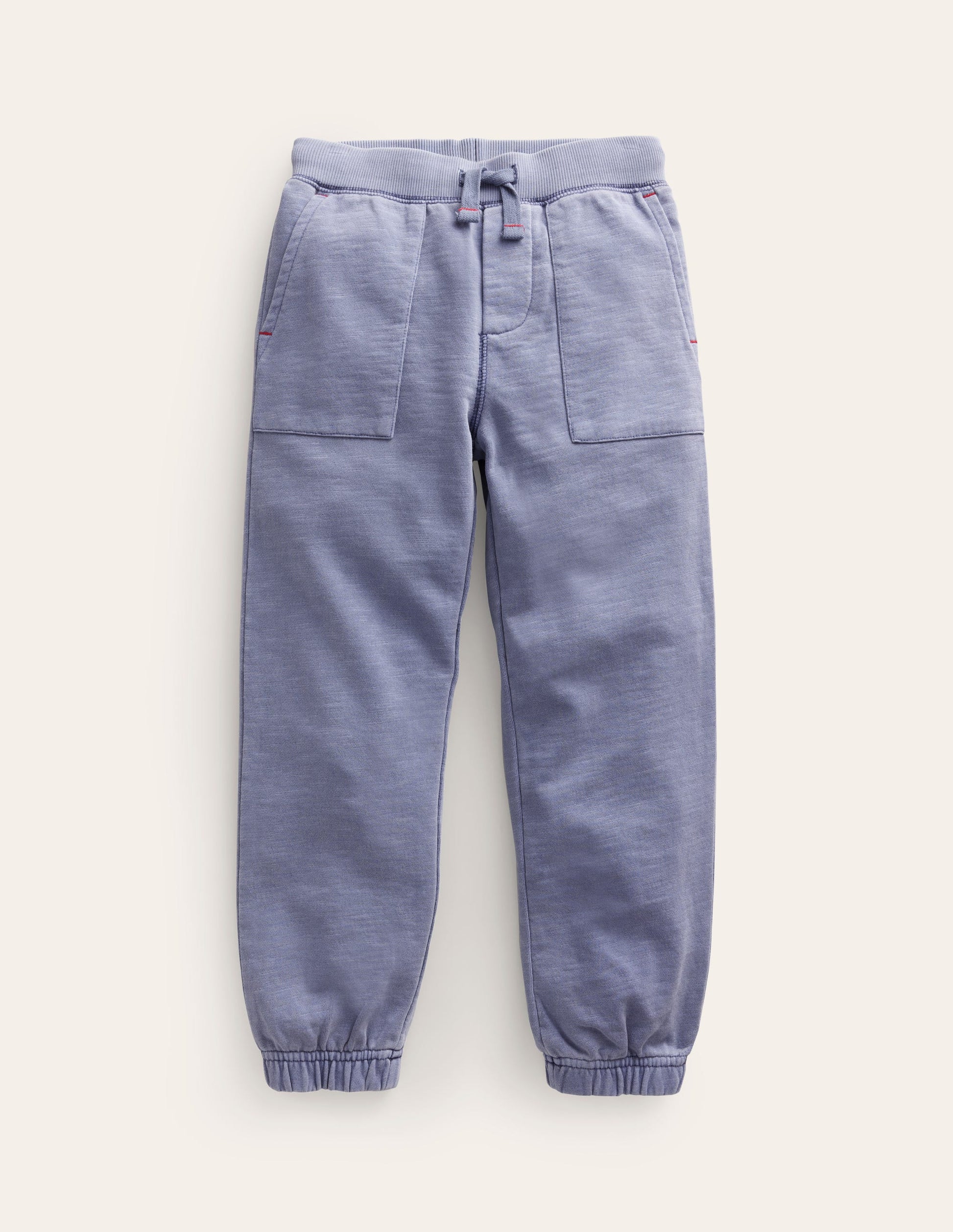 Garment Dye Track Joggers-Dusty Blue-1
