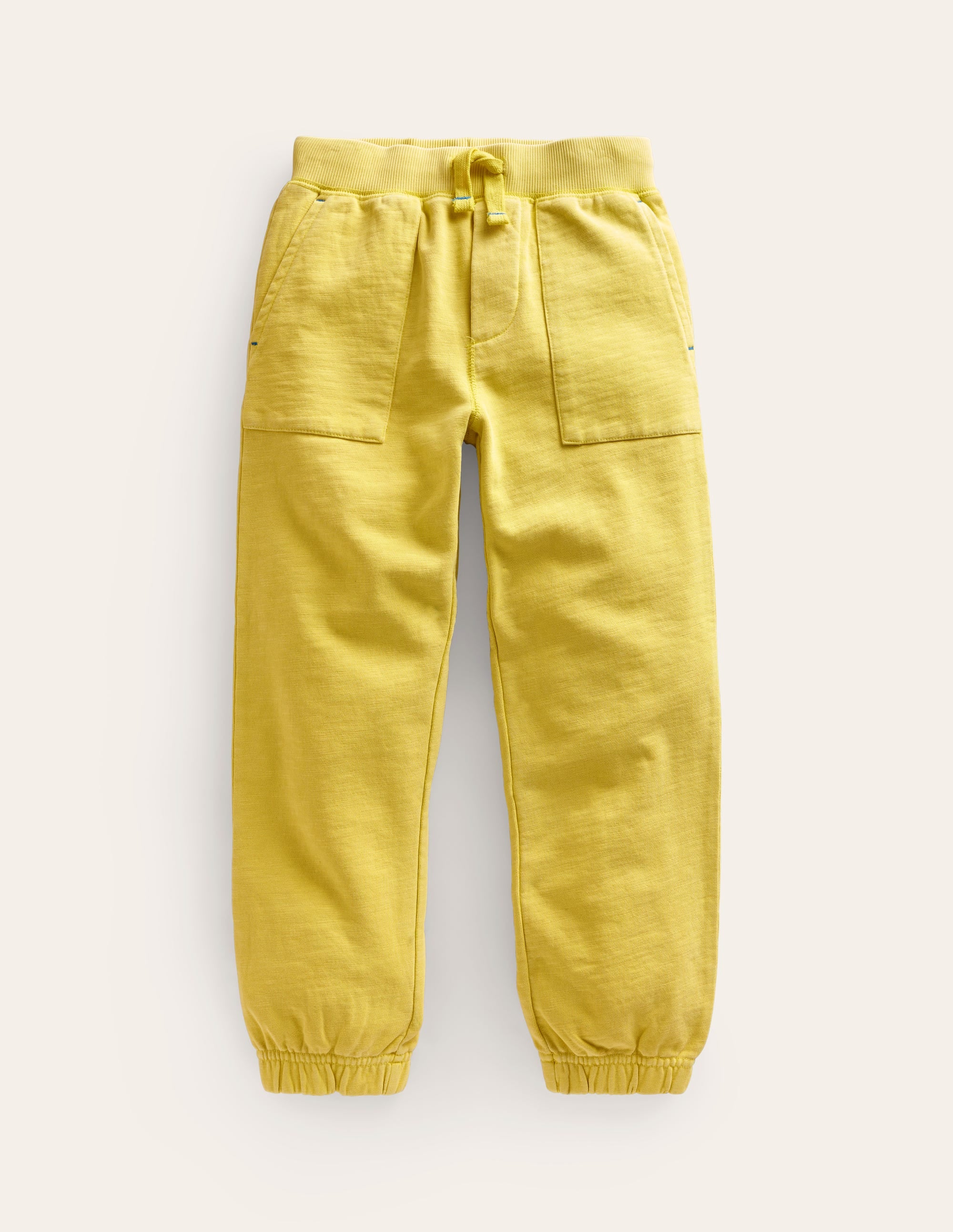 Garment Dye Track Joggers-Zest Yellow - Image 1