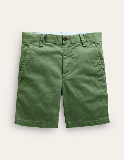 Classic Chino Shorts-Spruce Green-1