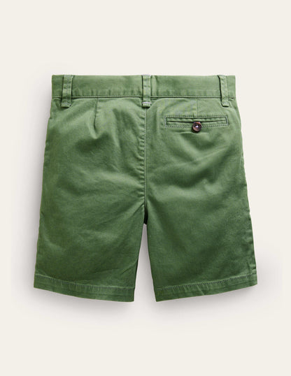 Classic Chino Shorts-Spruce Green-2