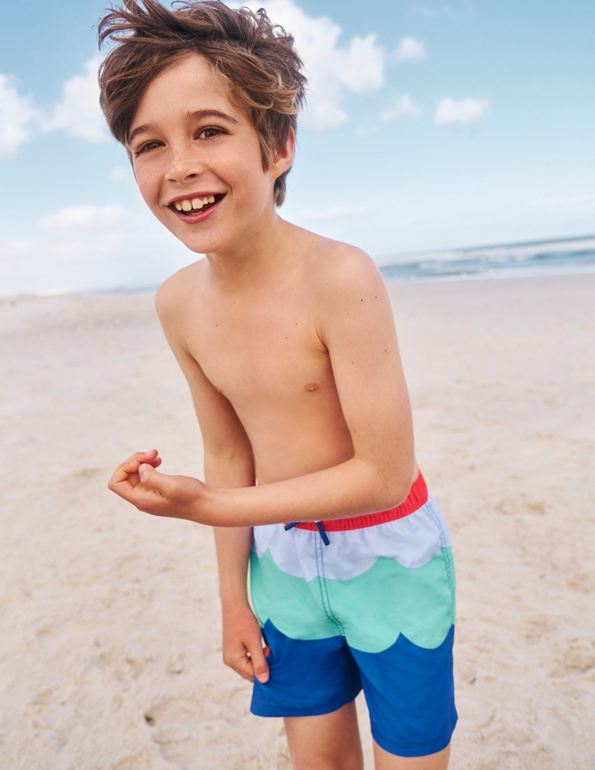 Swim Shorts-Ice Cube Blue Wave-4