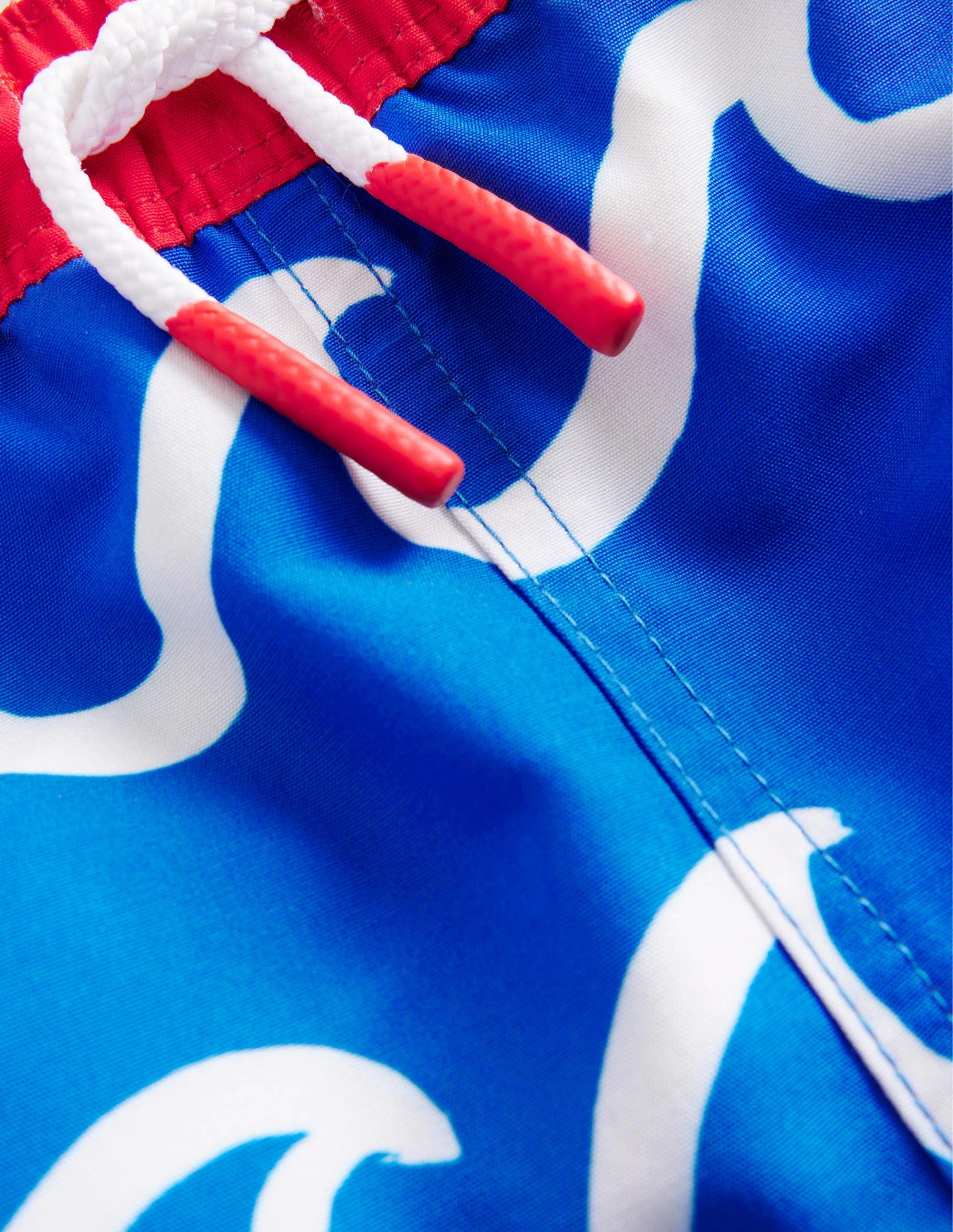 Swim Shorts-Greek Blue Shark Wave-3