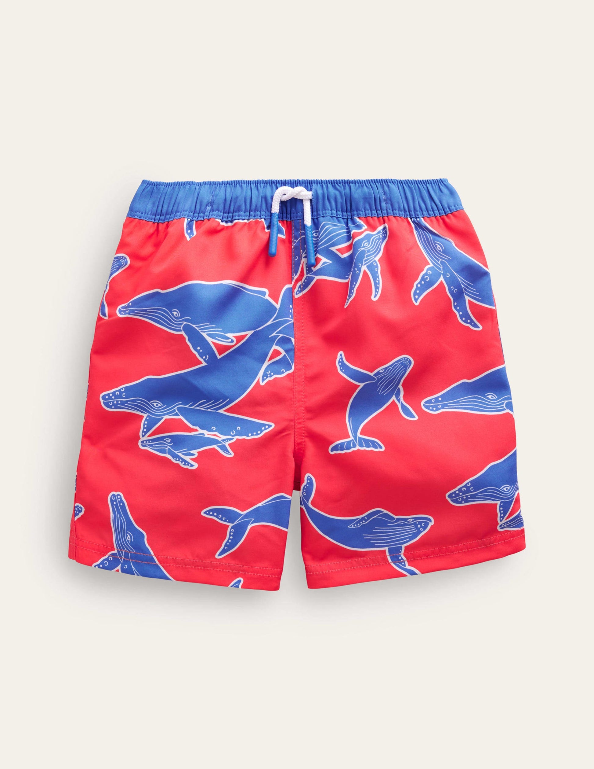 Swim Shorts-Sunkissed Coral Whale-1