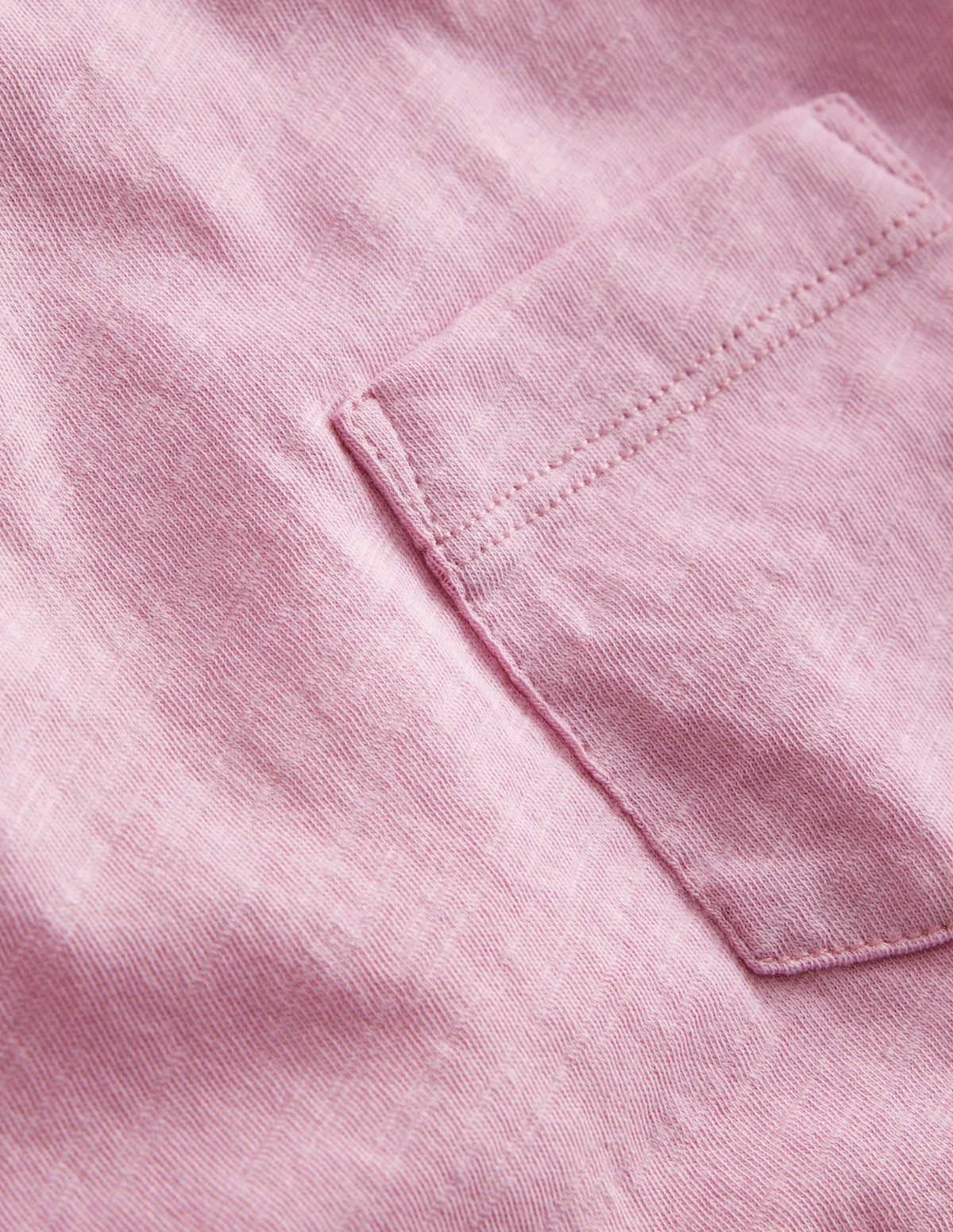 Washed Slub T-shirt-Sugared Almond Pink - Image 3